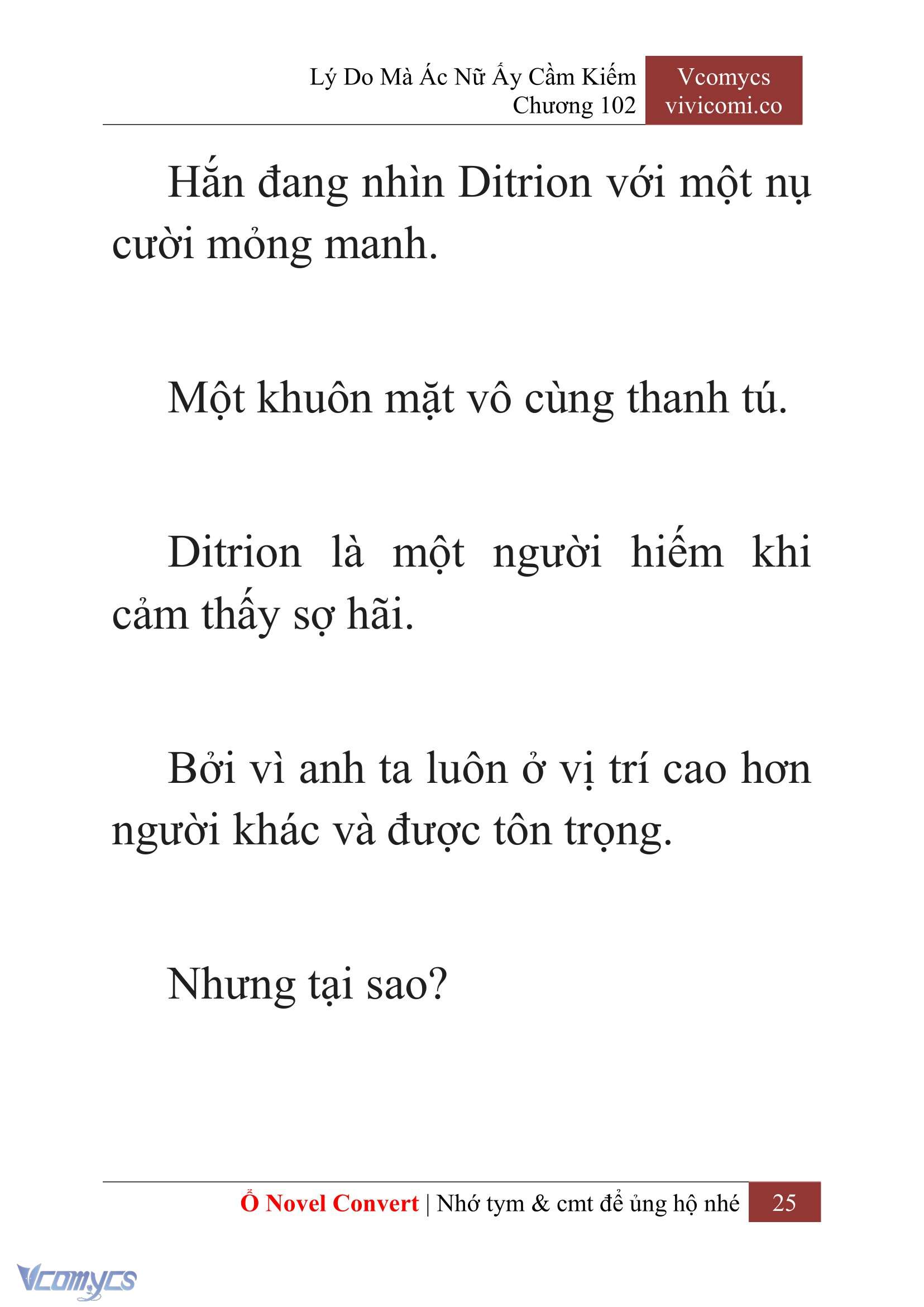 [Novel] Lý Do Mà Ác Nữ Ấy Cầm Kiếm Chap 102 - Trang 2