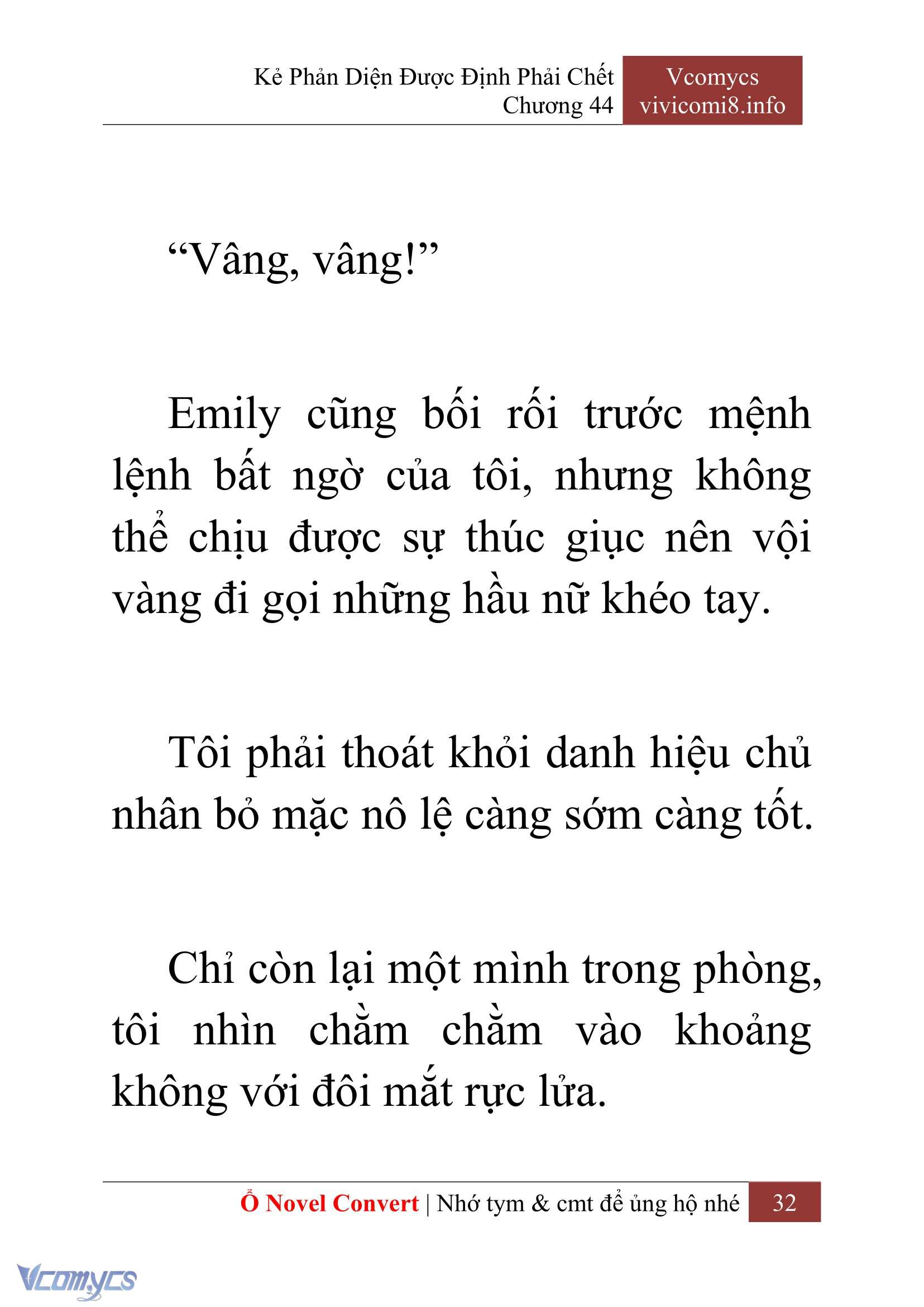 [Novel] Kẻ Phản Diện Được Định Phải Chết Chap 44 - Next Chap 45