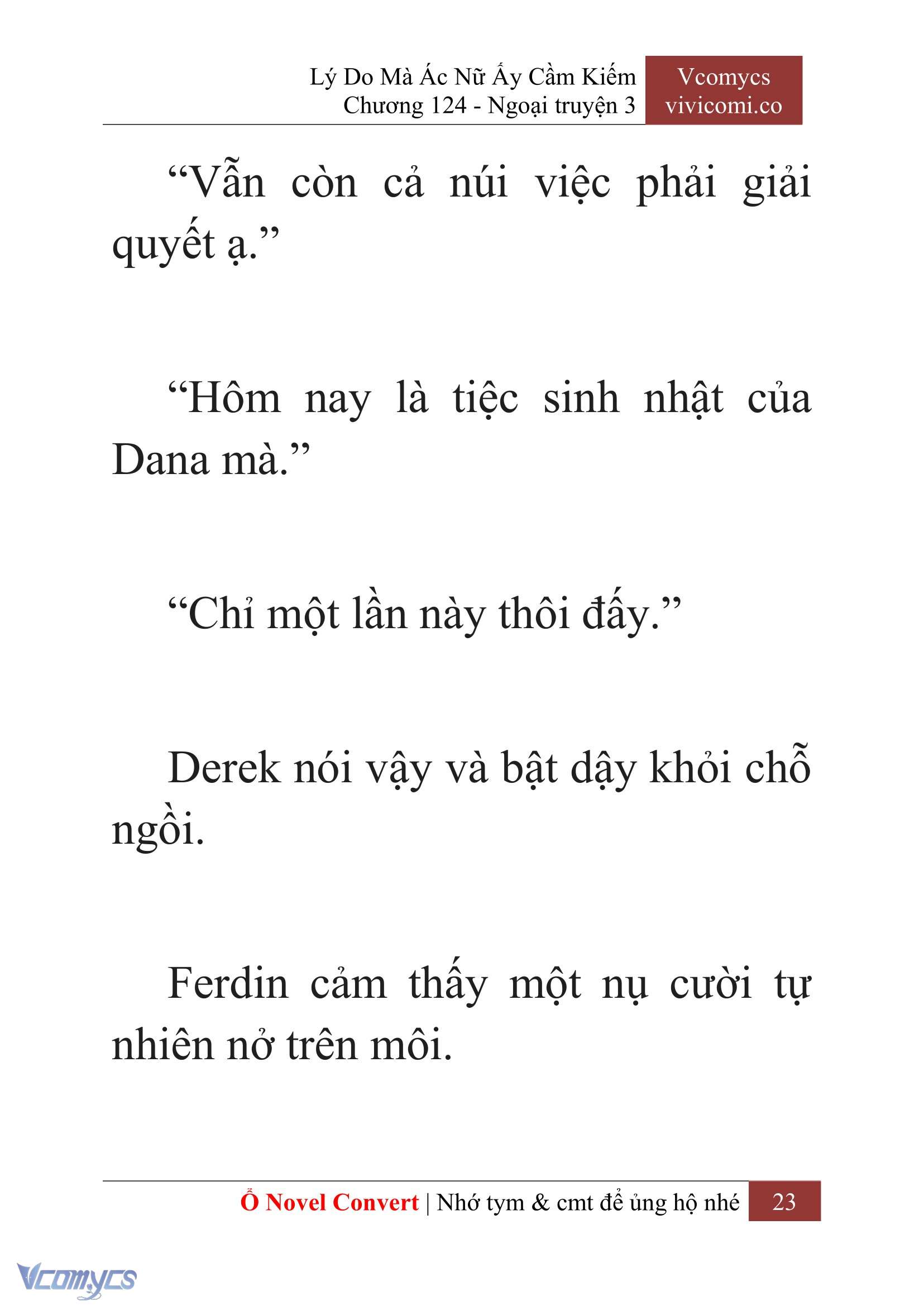 [Novel] Lý Do Mà Ác Nữ Ấy Cầm Kiếm Chap 124 - Trang 2