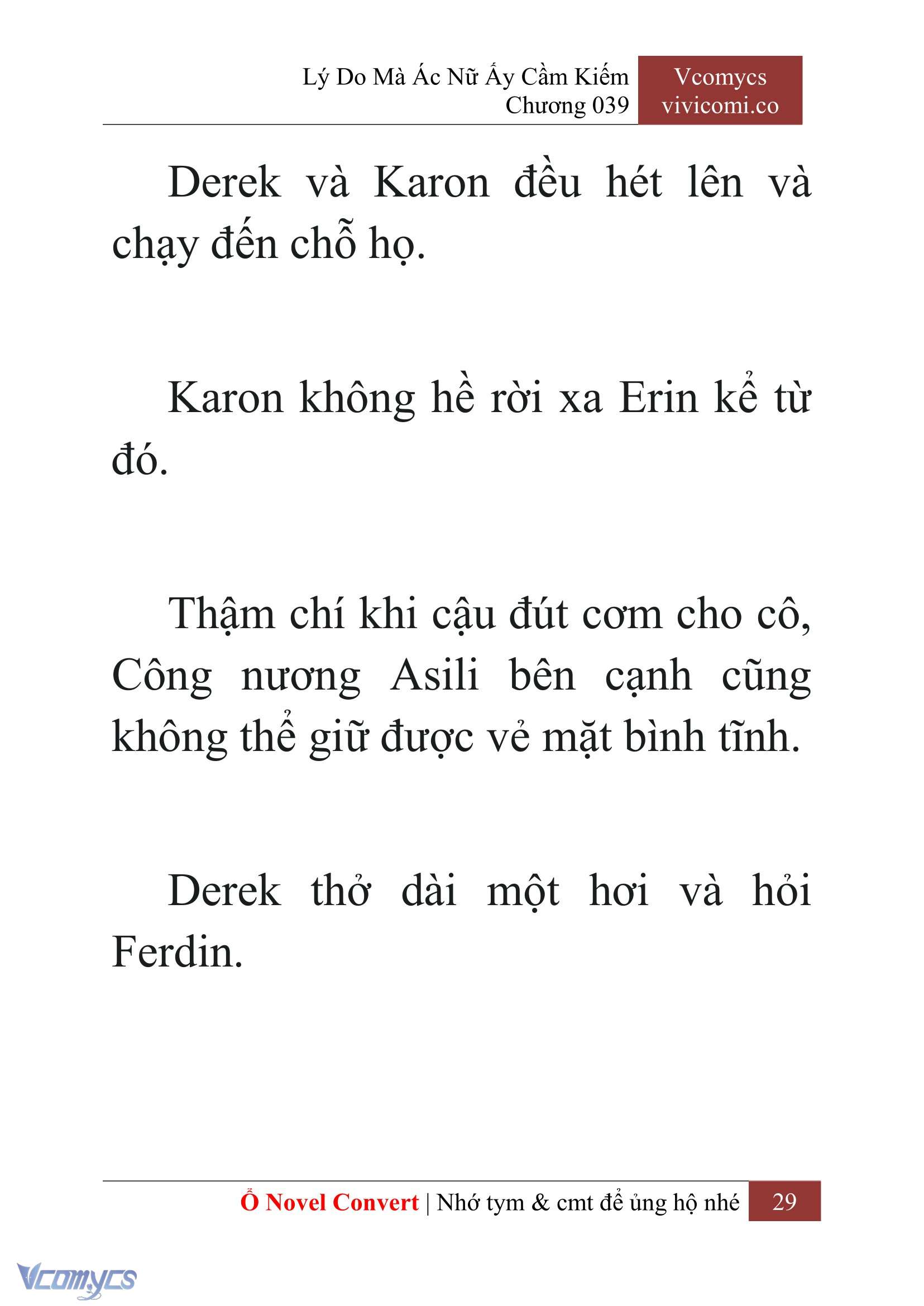 [Novel] Lý Do Mà Ác Nữ Ấy Cầm Kiếm Chap 39 - Trang 2