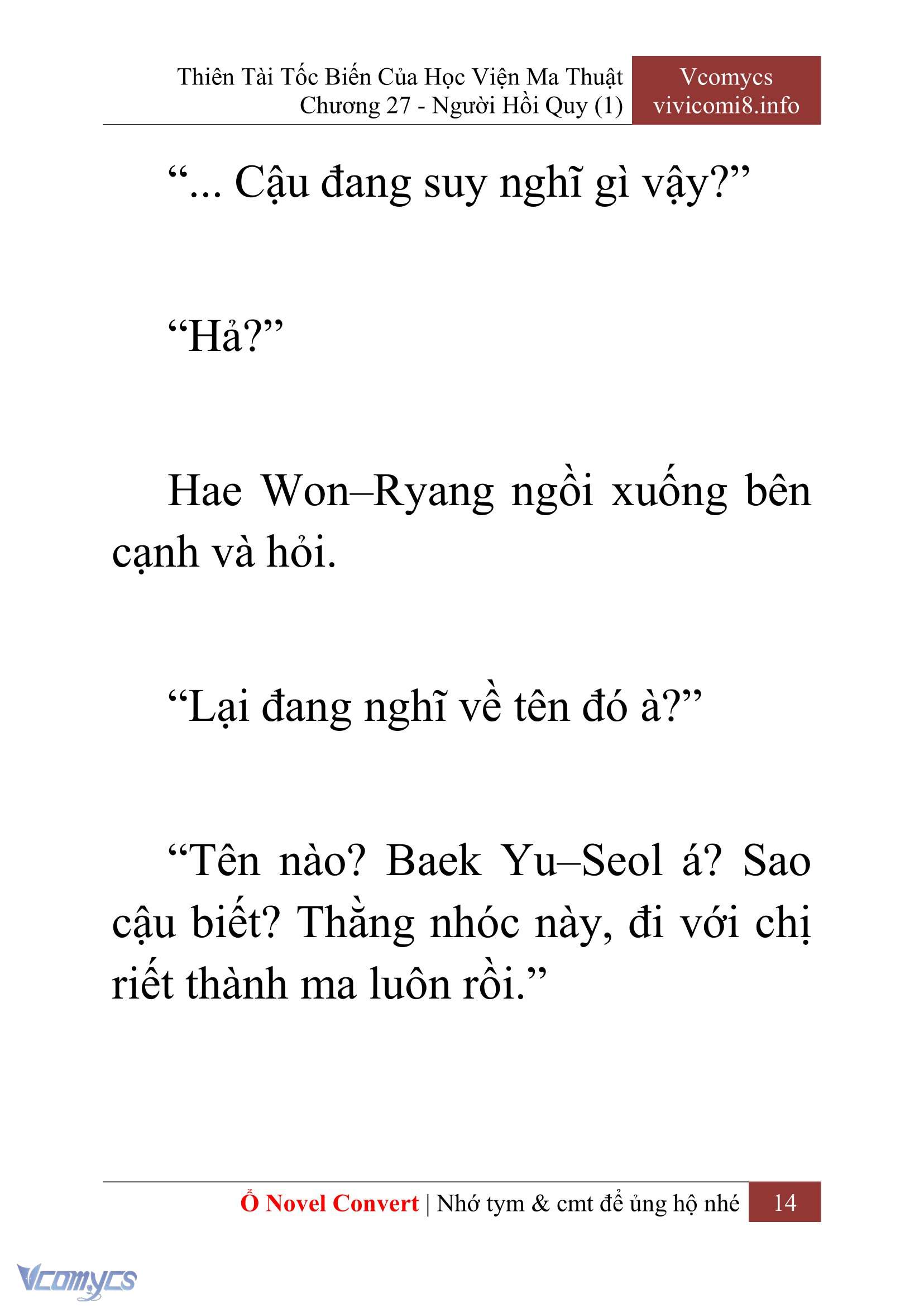 [Novel] Thiên Tài Tốc Biến Của Học Viện Ma Thuật Chap 27 - Trang 2