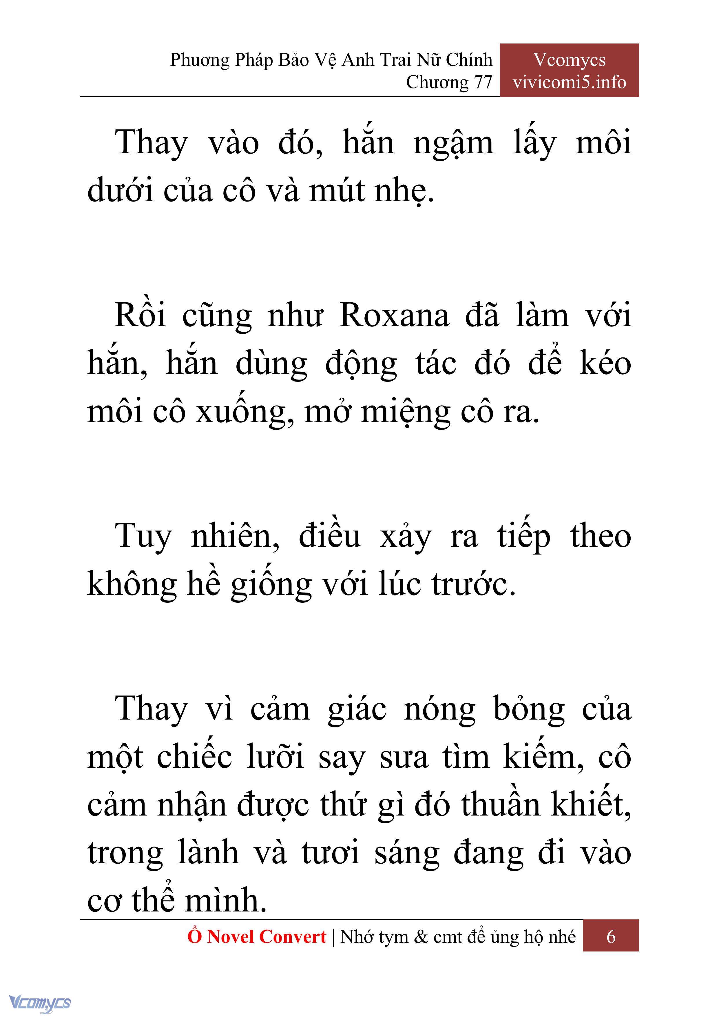 [Novel] Phương Pháp Bảo Vệ Anh Trai Nữ Chính Chap 77 - Trang 2