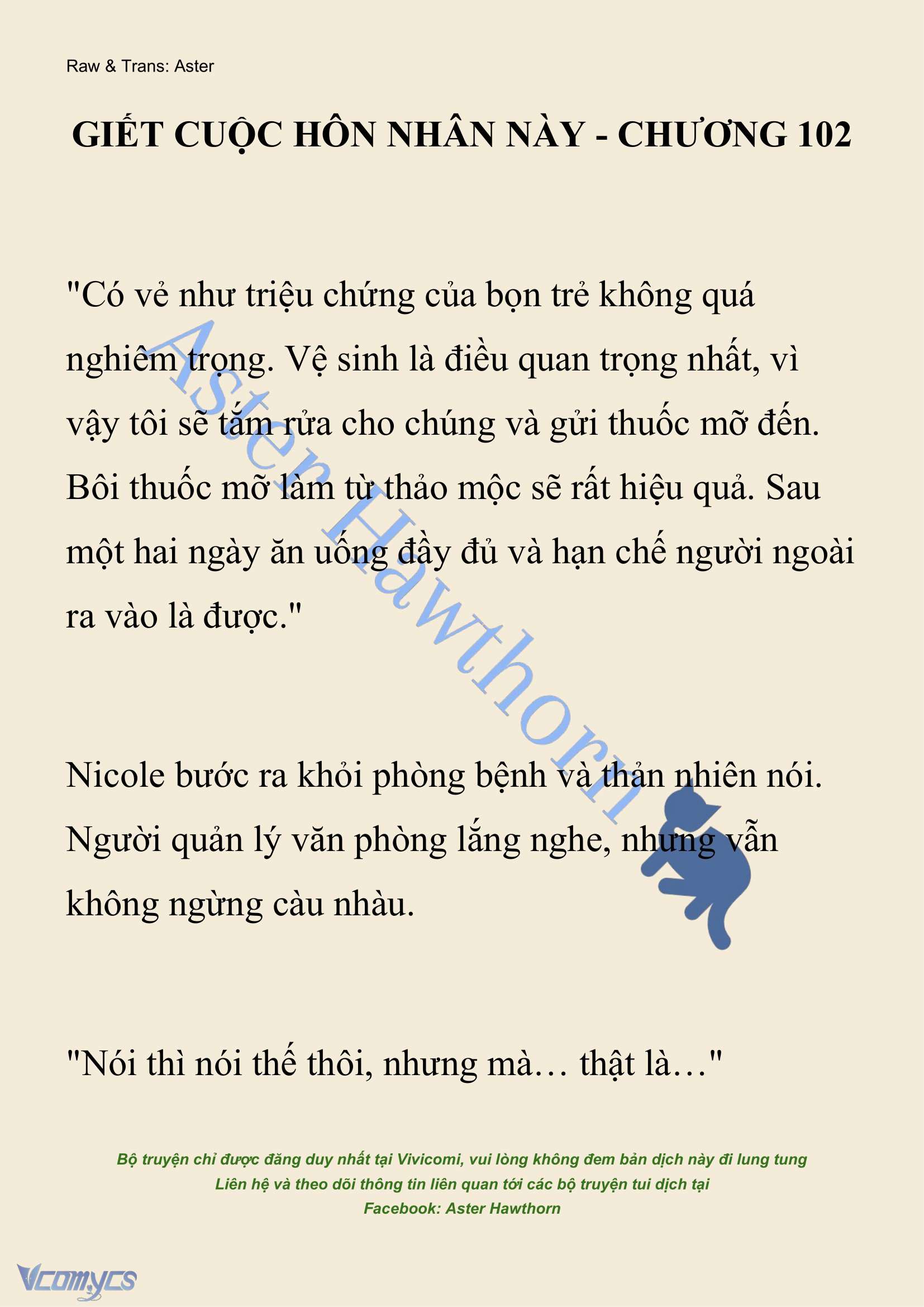 [NOVEL] Giết Cuộc Hôn Nhân Này Chap 102 - Trang 2