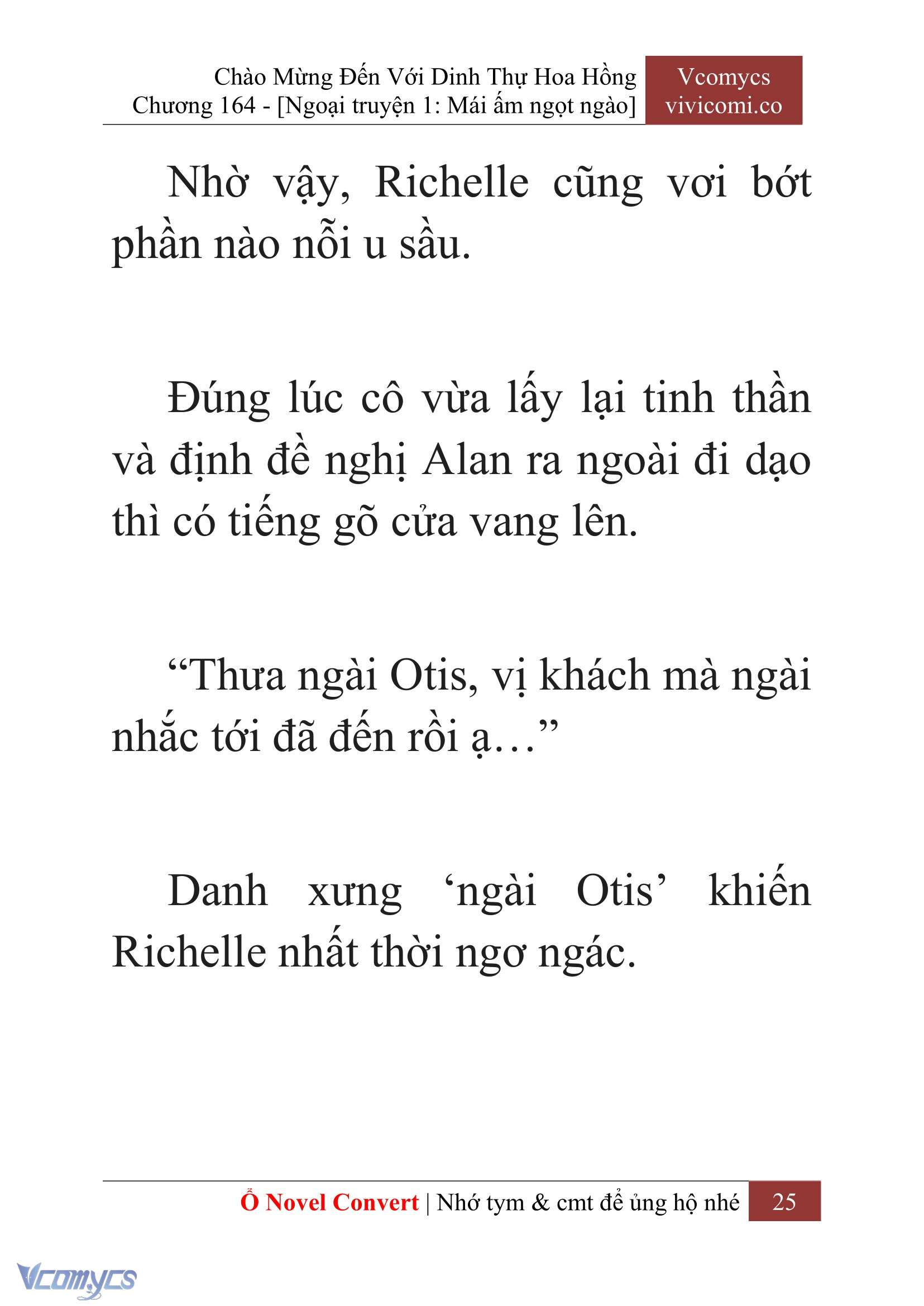 [Novel] Chào Mừng Đến Với Dinh Thự Hoa Hồng Chap 164 - Trang 2