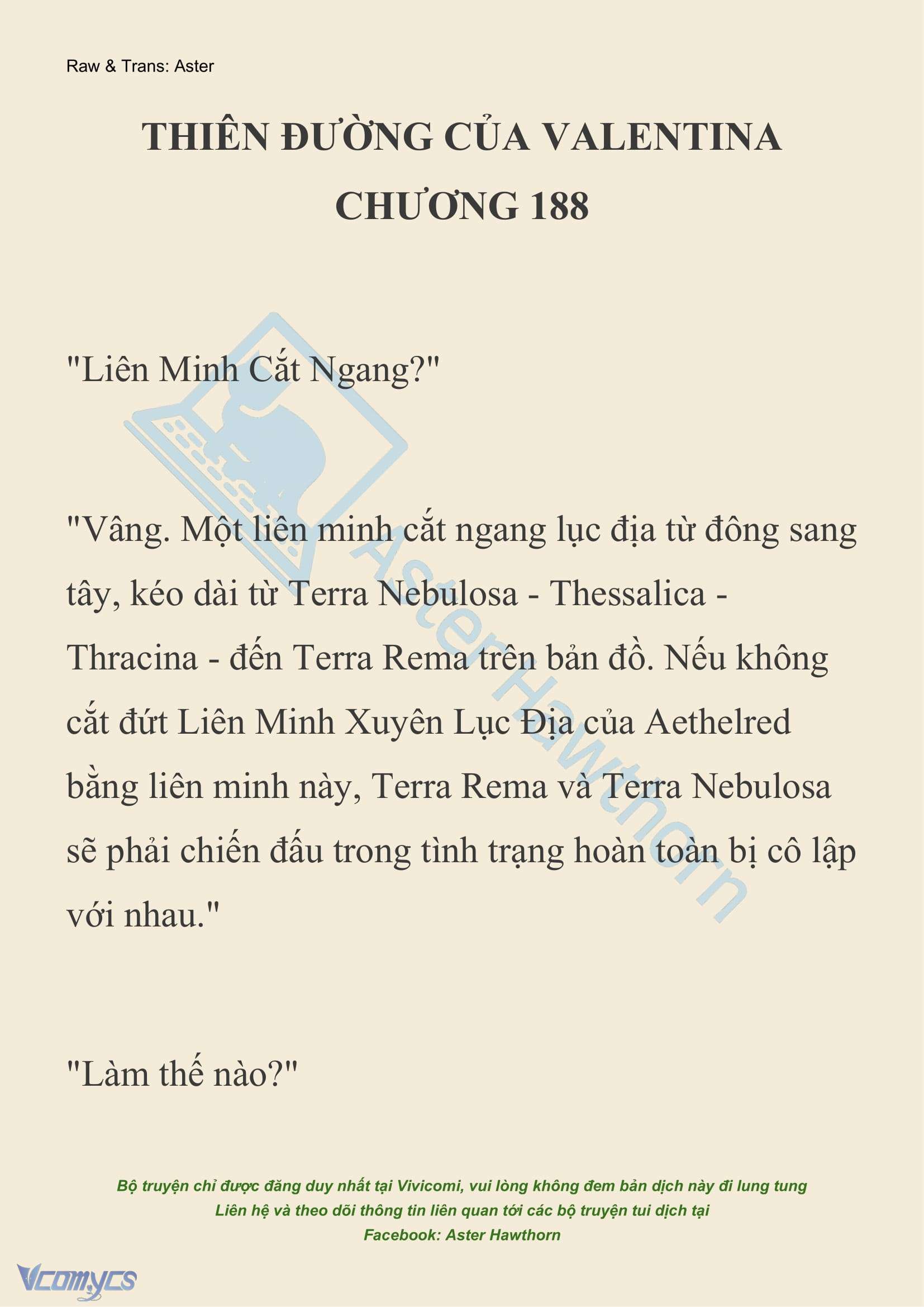 [NOVEL] Thiên Đường Của Valentina Chap 188 - Trang 2