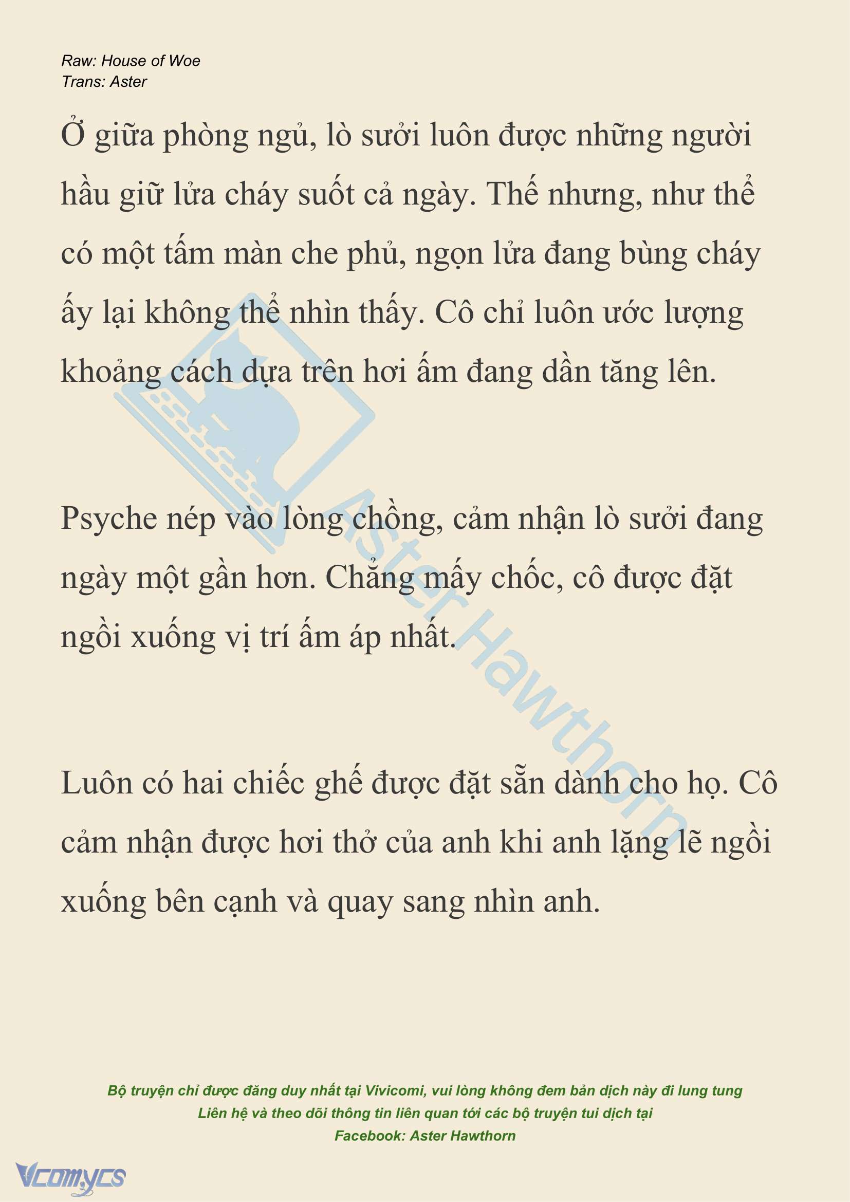 [NOVEL] Dành Cho Các Nữ Thần: Dành cho Psyche Chap 29 - Trang 2