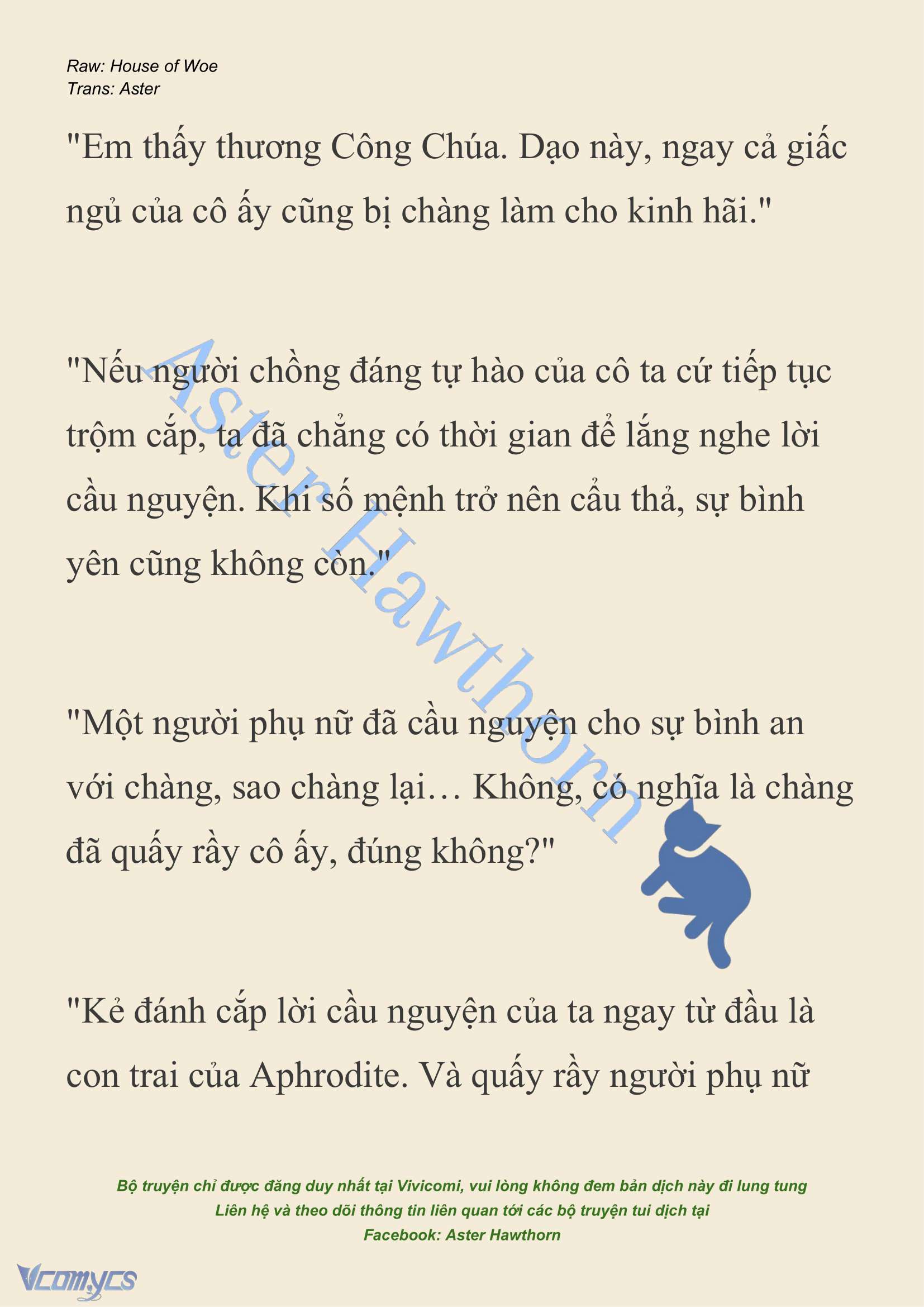 [NOVEL] Dành Cho Các Nữ Thần: Dành cho Psyche Chap 14 - Next Chap 15