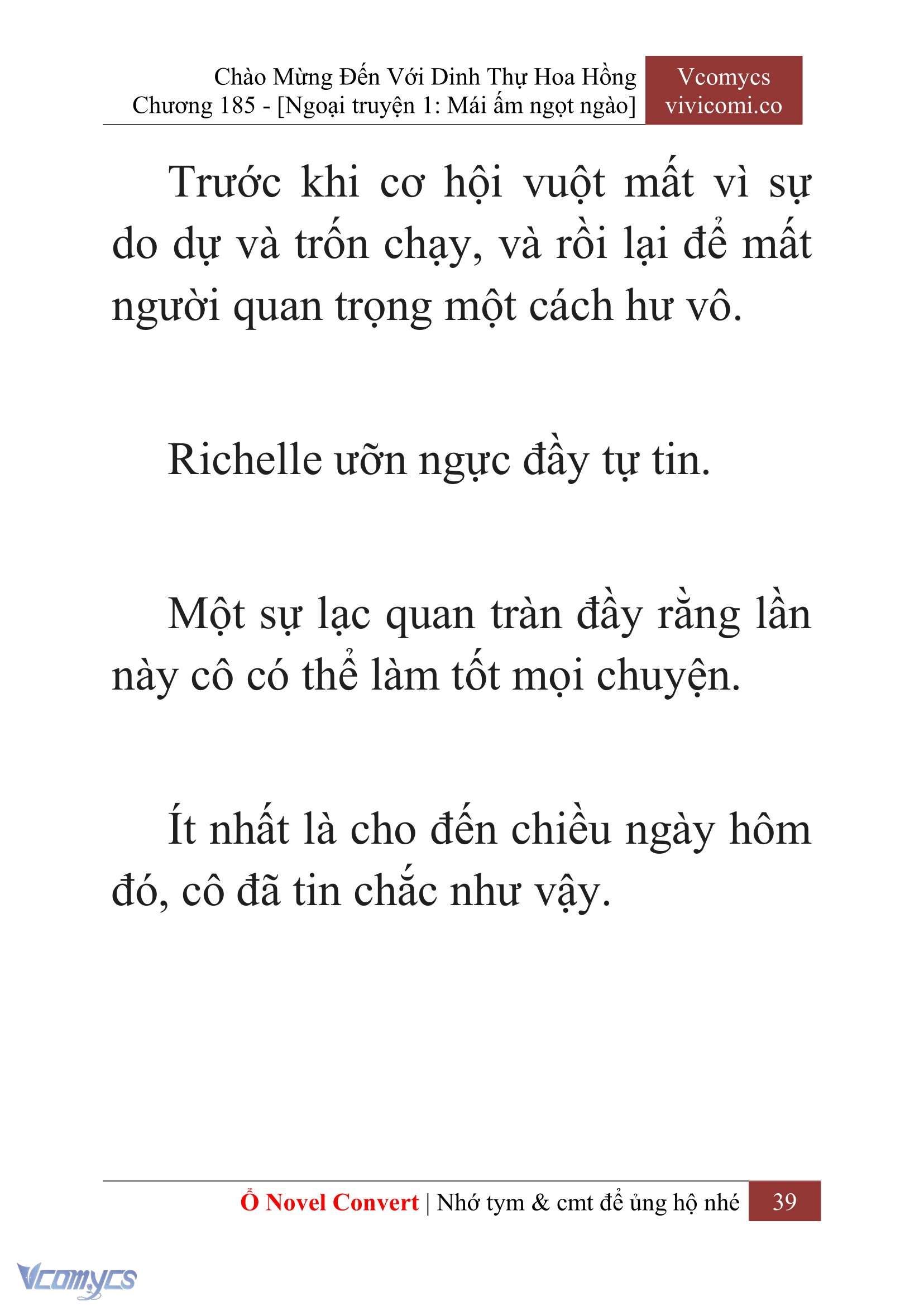 [Novel] Chào Mừng Đến Với Dinh Thự Hoa Hồng Chap 185 - Trang 2