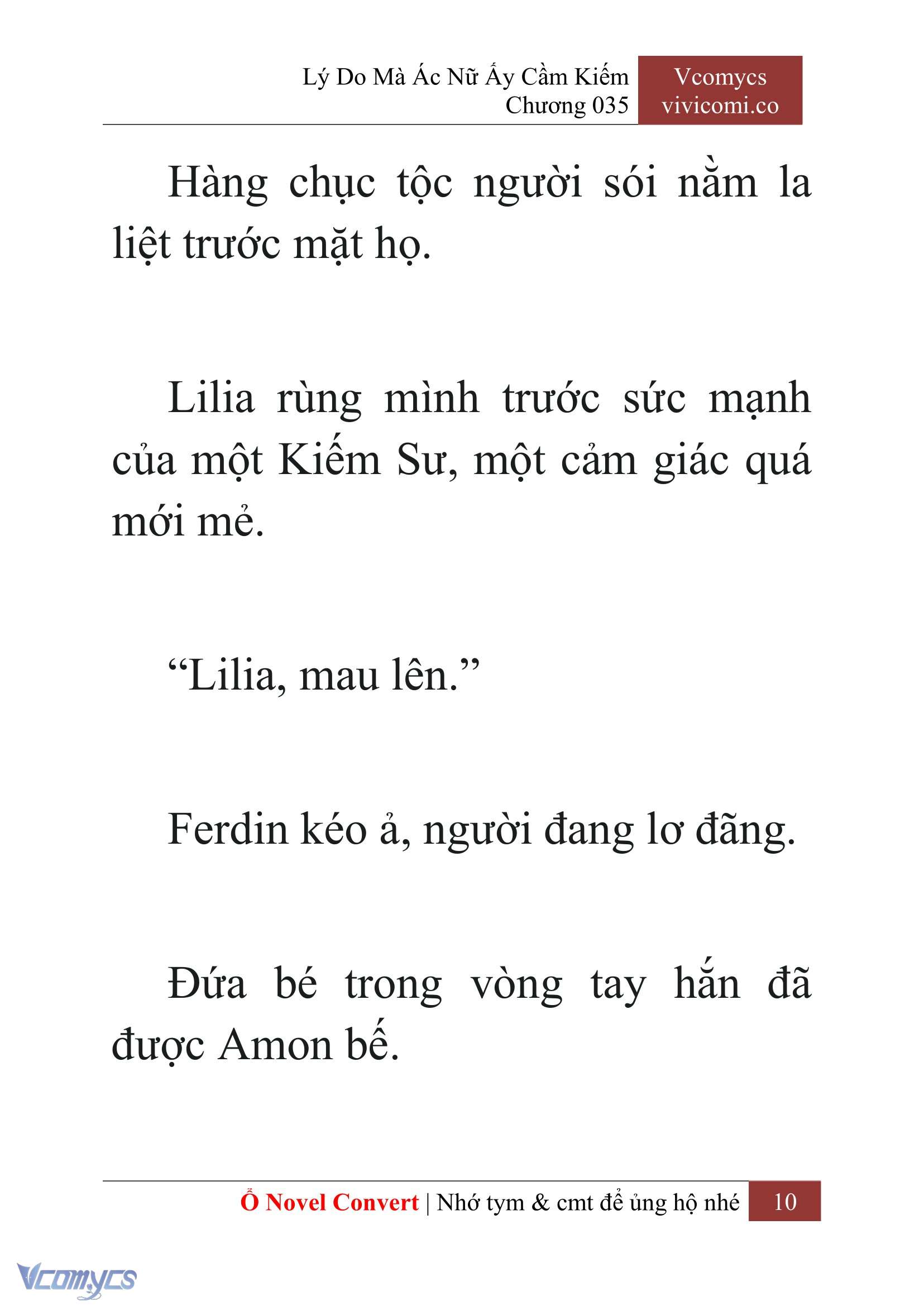 [Novel] Lý Do Mà Ác Nữ Ấy Cầm Kiếm Chap 35 - Trang 2