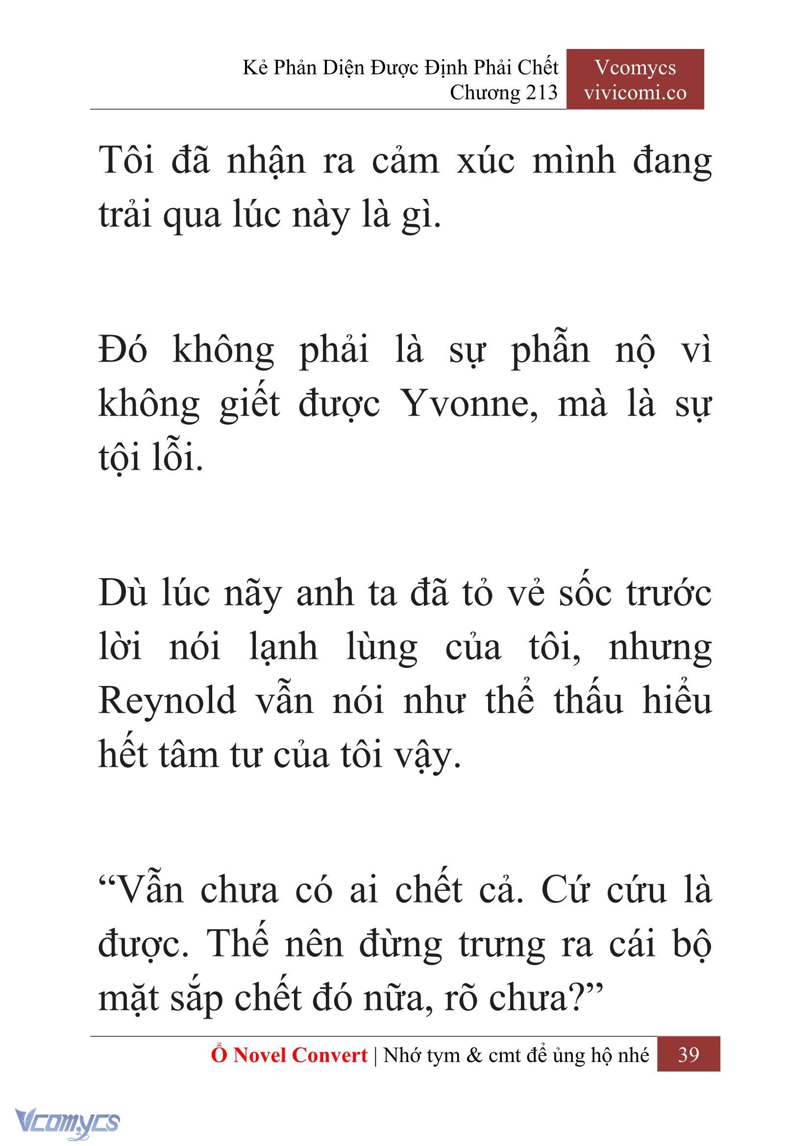 [Novel] Kẻ Phản Diện Được Định Phải Chết Chap 213 - Trang 2