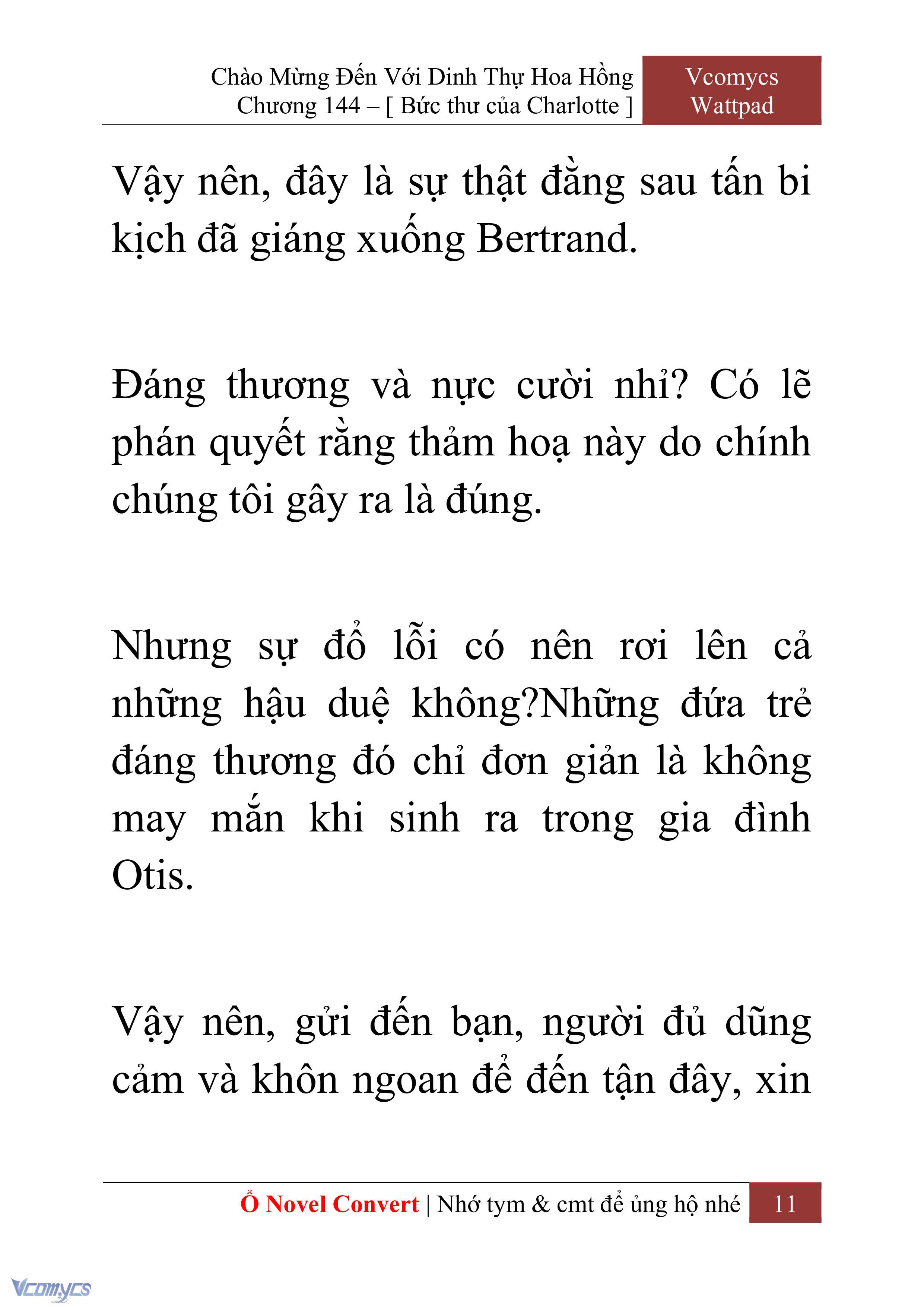 [Novel] Chào Mừng Đến Với Dinh Thự Hoa Hồng Chap 144 - Trang 2
