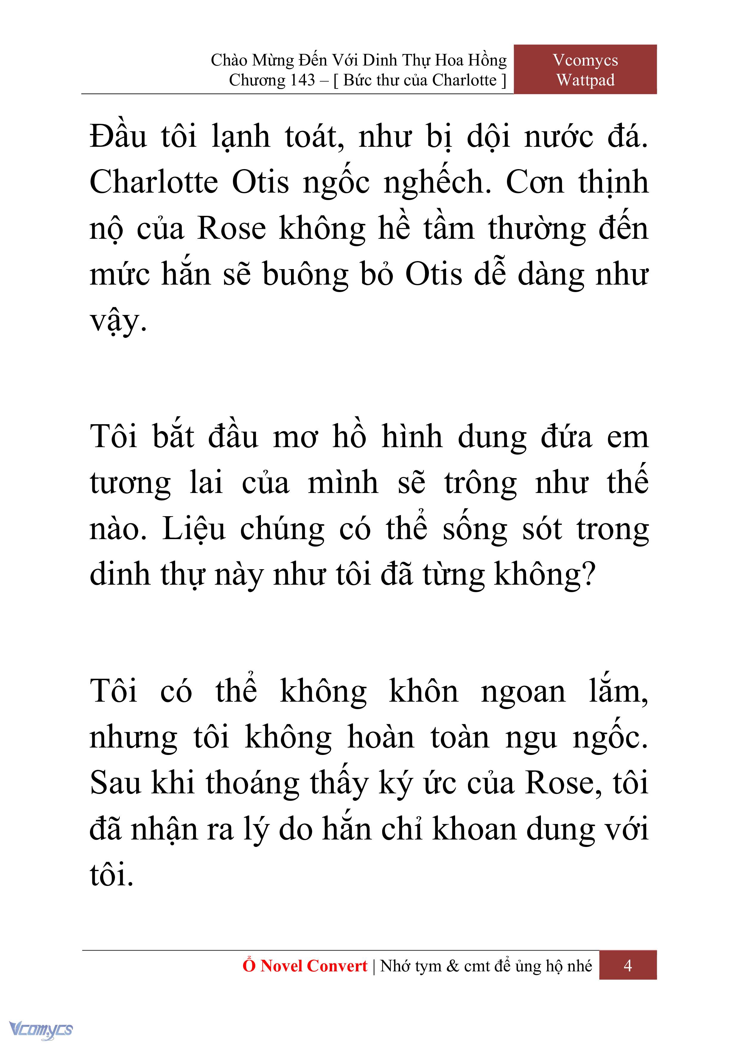 [Novel] Chào Mừng Đến Với Dinh Thự Hoa Hồng Chap 143 - Trang 2