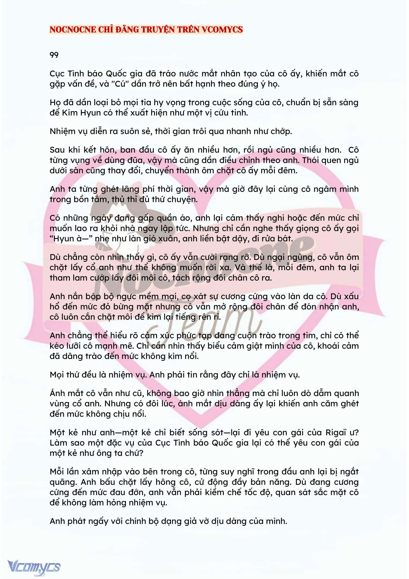 [NOVEL] KẾT HÔN VỚI KẺ TÂM THẦN Chap 99 - Trang 2