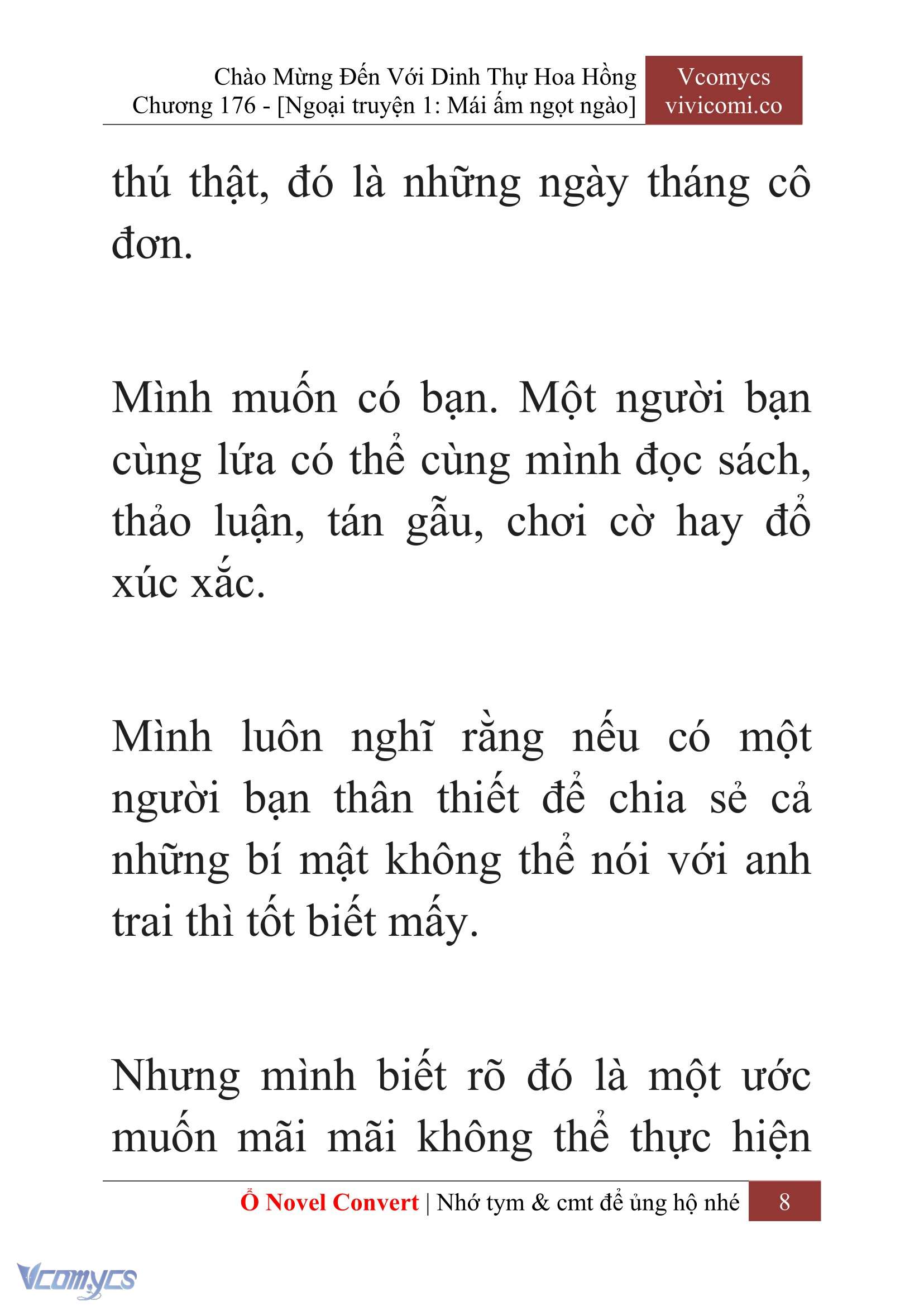 [Novel] Chào Mừng Đến Với Dinh Thự Hoa Hồng Chap 176 - Trang 2