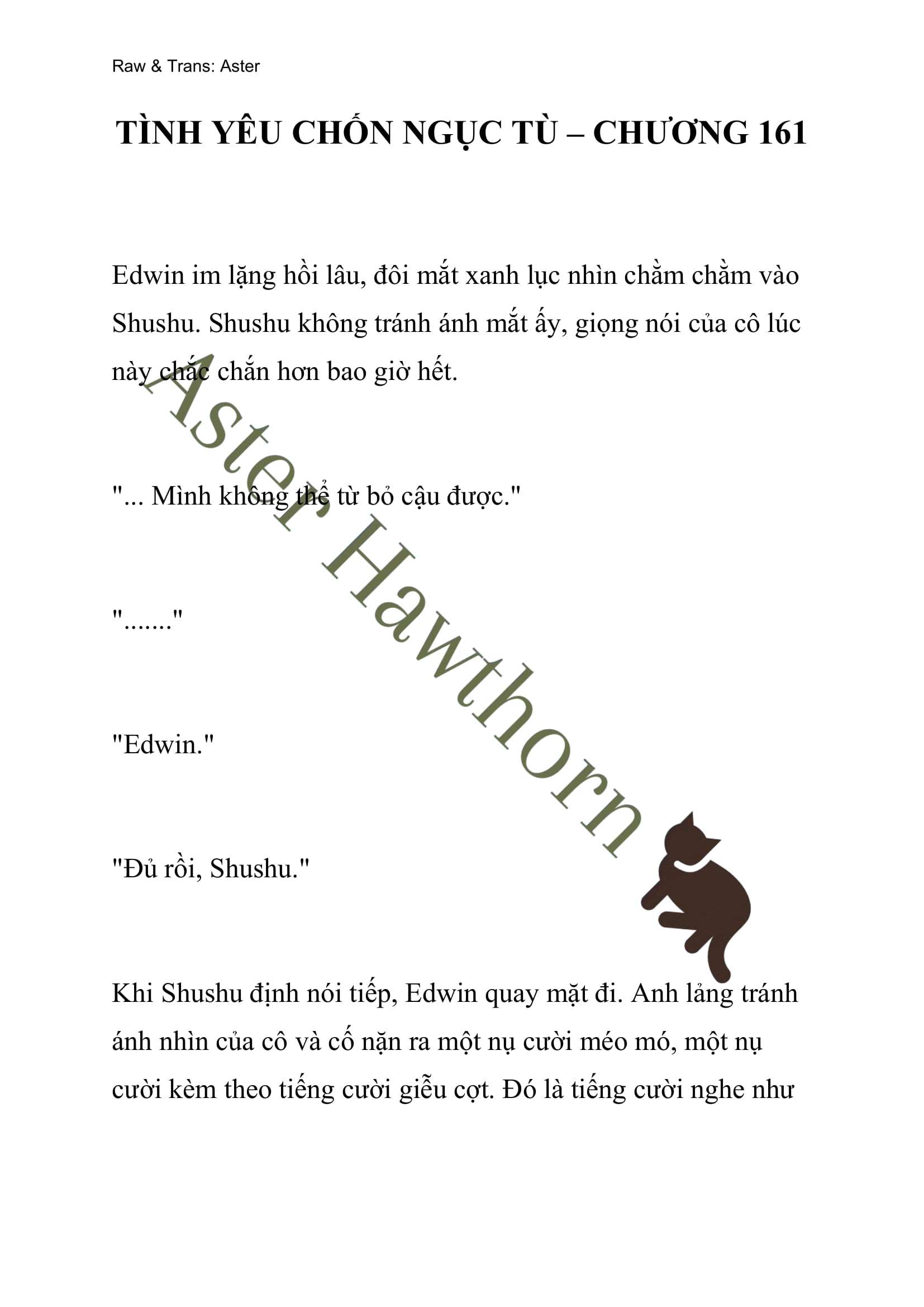 [NOVEL] Tình Yêu Chốn Ngục Tù Chap 161 - Trang 2