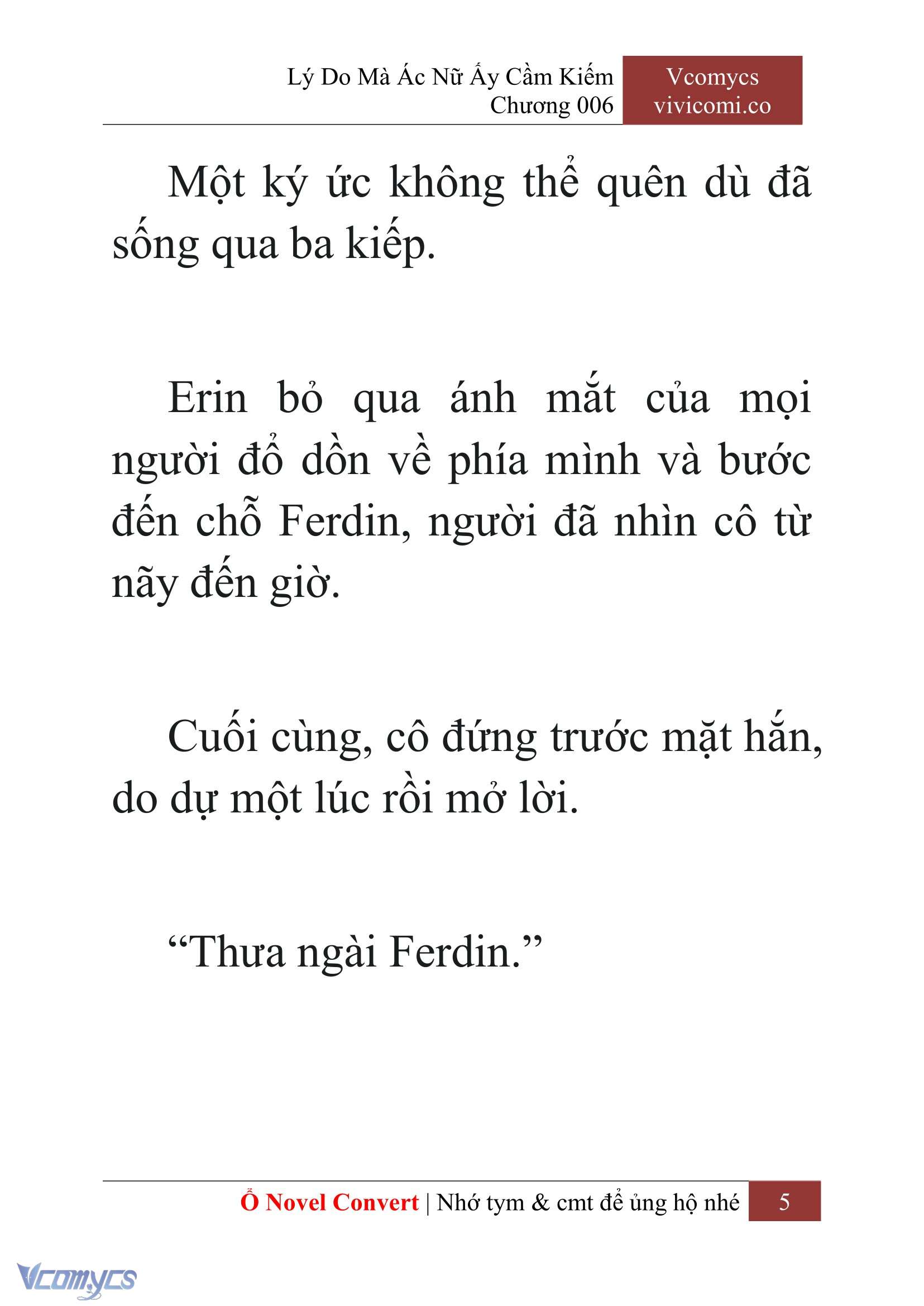 [Novel] Lý Do Mà Ác Nữ Ấy Cầm Kiếm Chap 6 - Trang 2