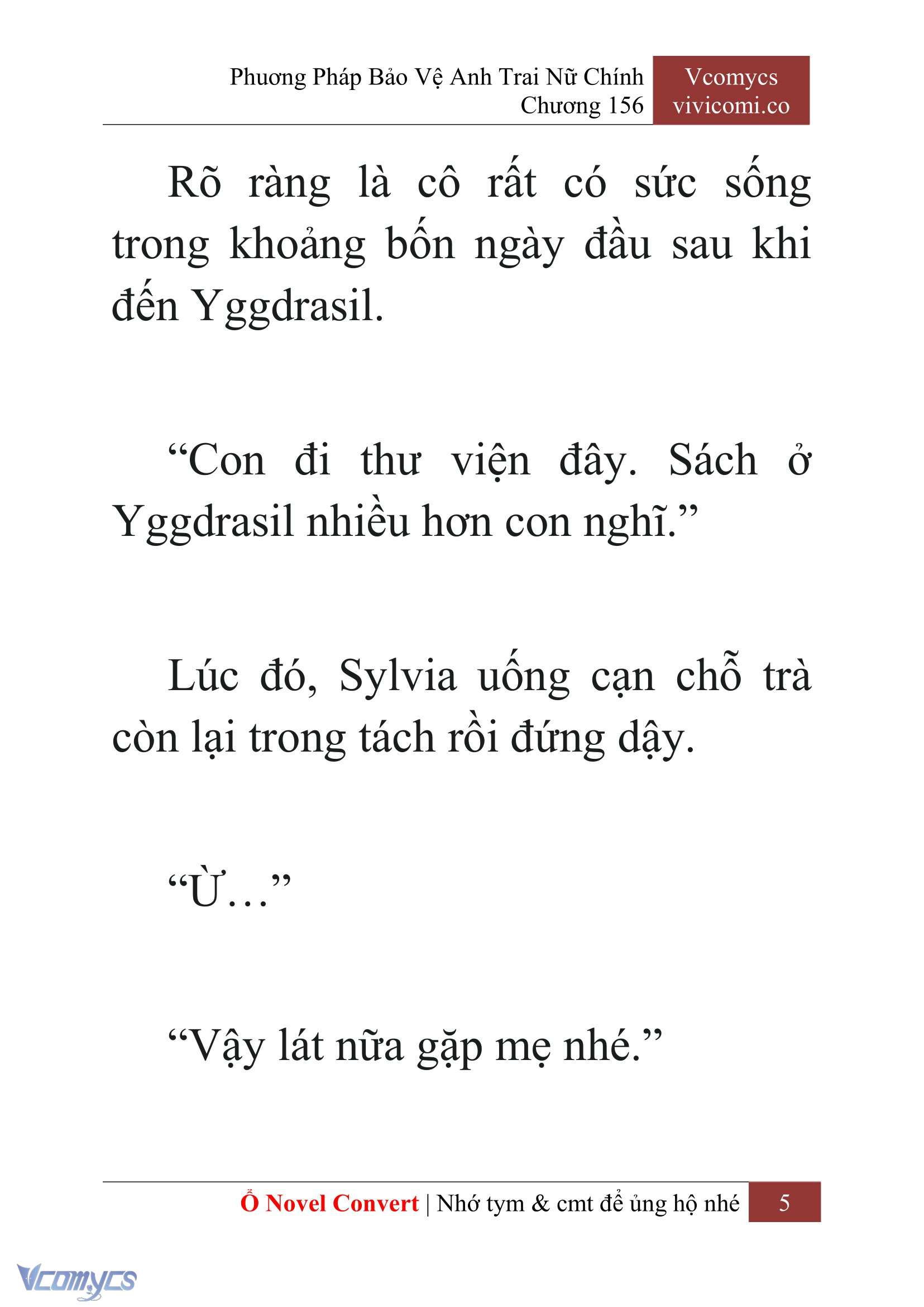 [Novel] Phương Pháp Bảo Vệ Anh Trai Nữ Chính Chap 156 - Trang 2