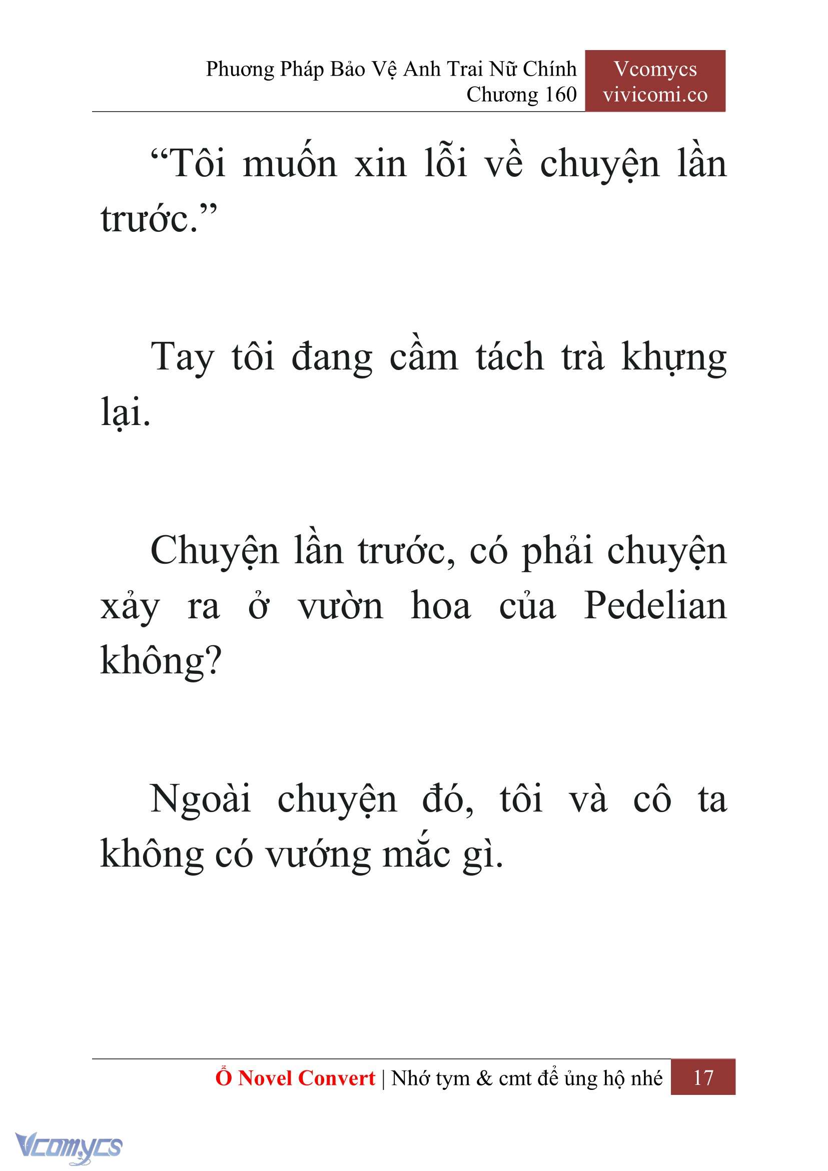 [Novel] Phương Pháp Bảo Vệ Anh Trai Nữ Chính Chap 160 - Trang 2