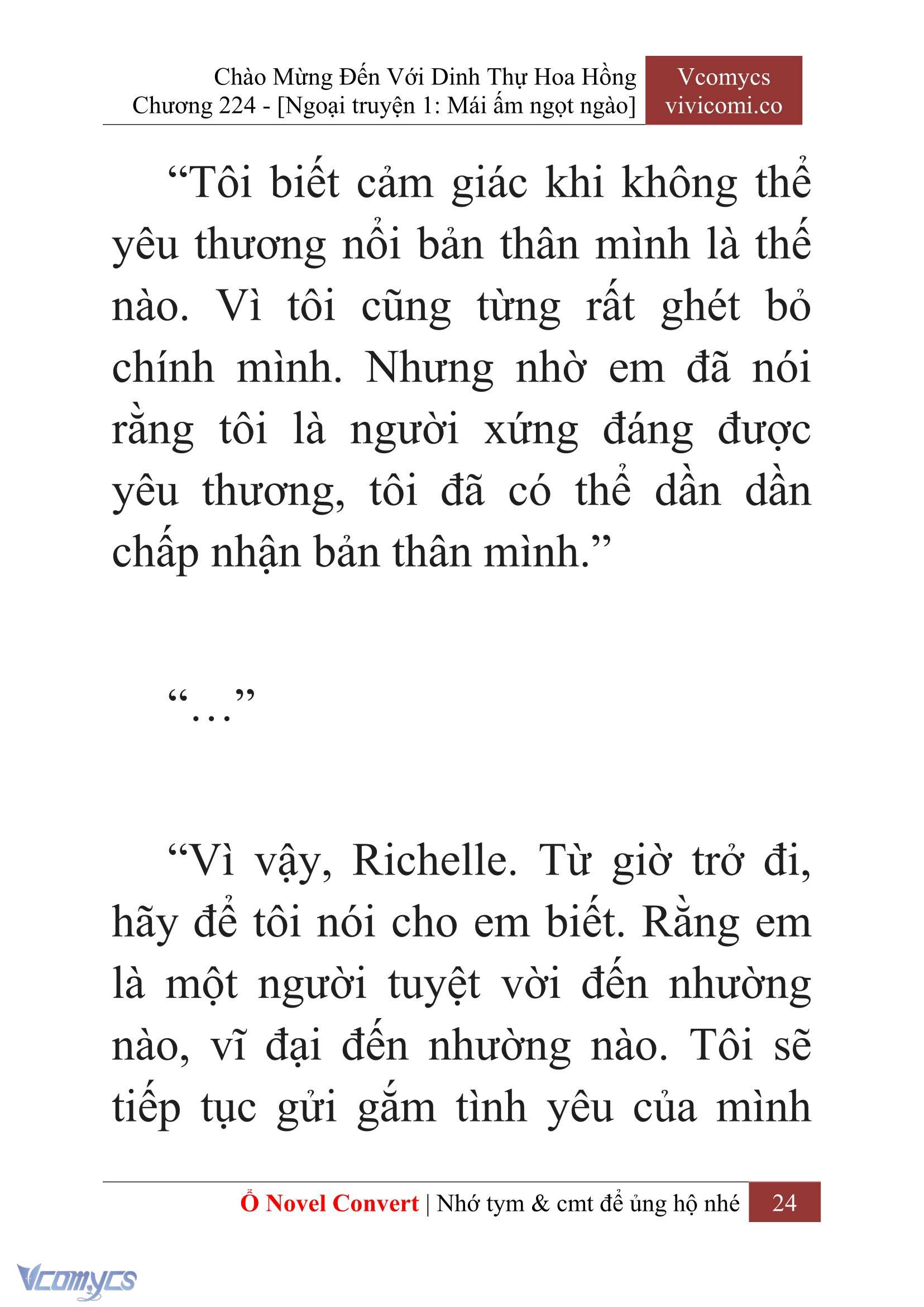 [Novel] Chào Mừng Đến Với Dinh Thự Hoa Hồng Chap 224 - Trang 2