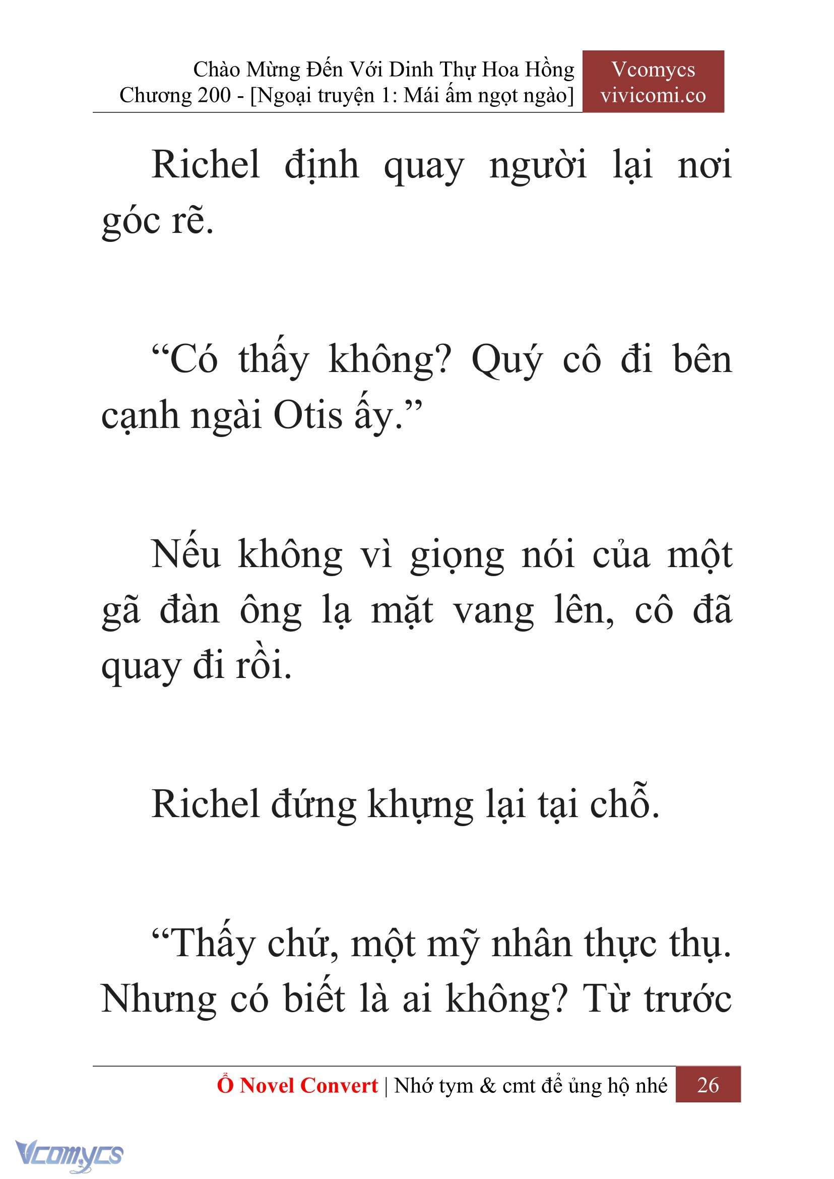 [Novel] Chào Mừng Đến Với Dinh Thự Hoa Hồng Chap 200 - Trang 2