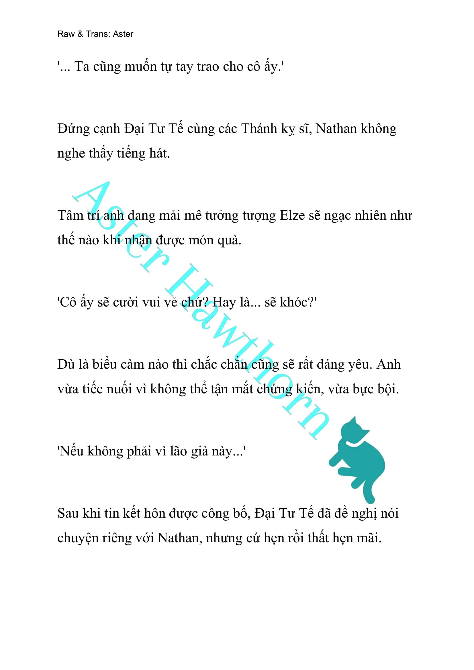 [NOVEL] Anh Hùng Khao Khát Sự Sa Ngã Của Thánh Nữ Chap 38 - Trang 2