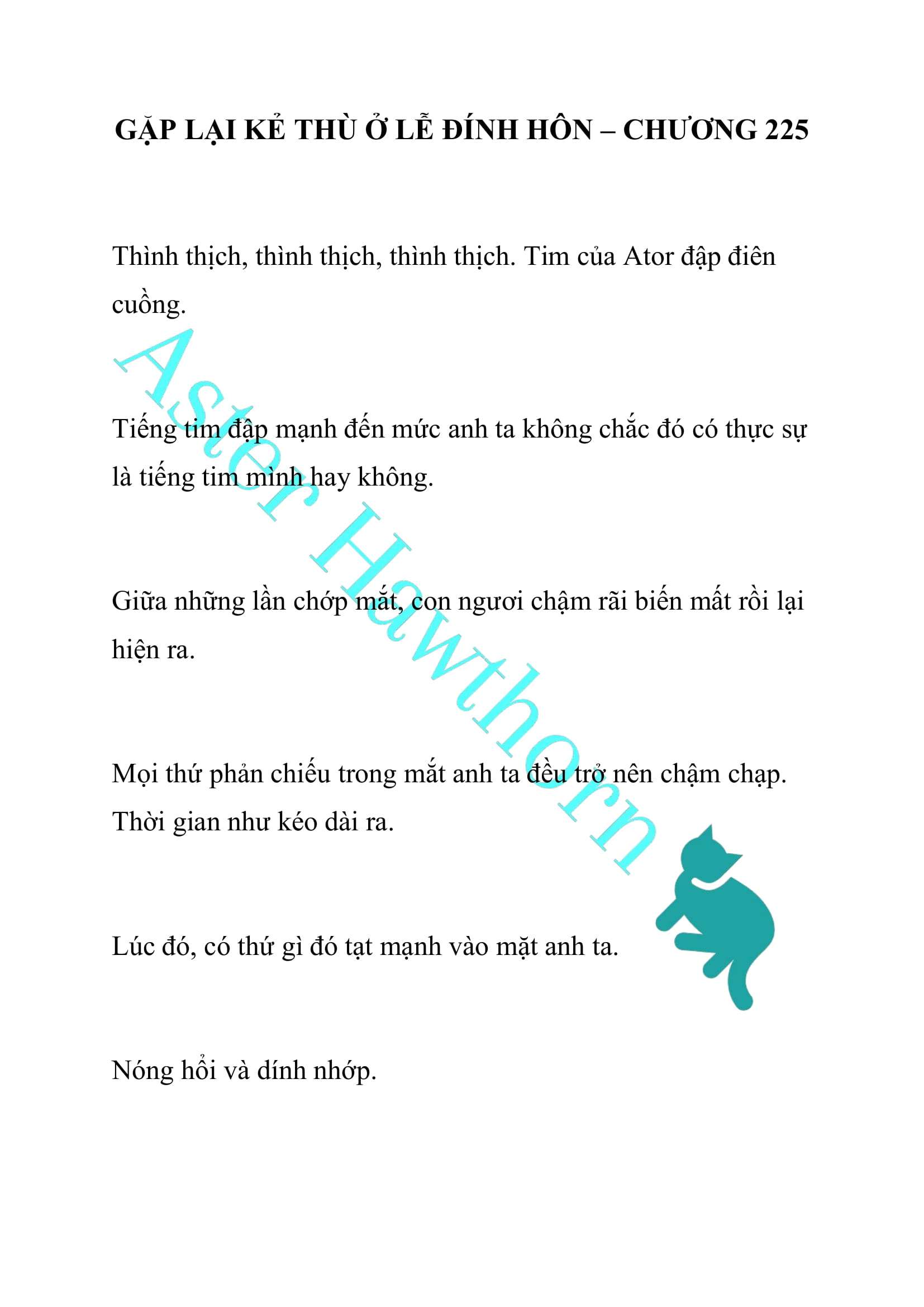 [NOVEL] Gặp Lại Kẻ Thù Ở Lễ Đính Hôn Chap 225 - Trang 2