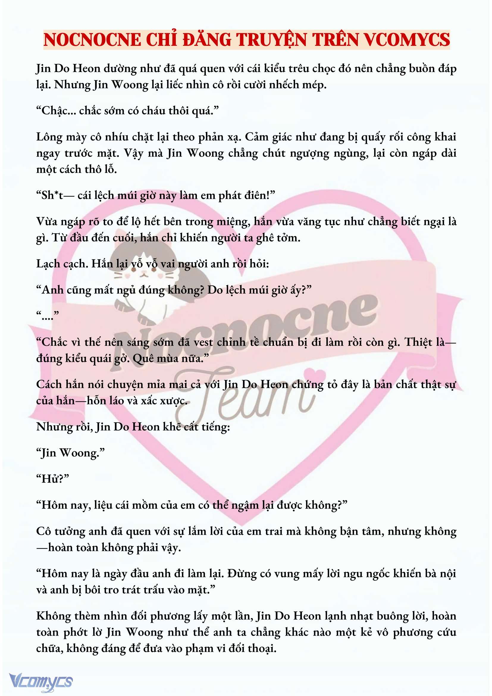 [NOVEL] MANG THAI, CƯỠNG ĐOẠT Chap 11 - Next Chap 12