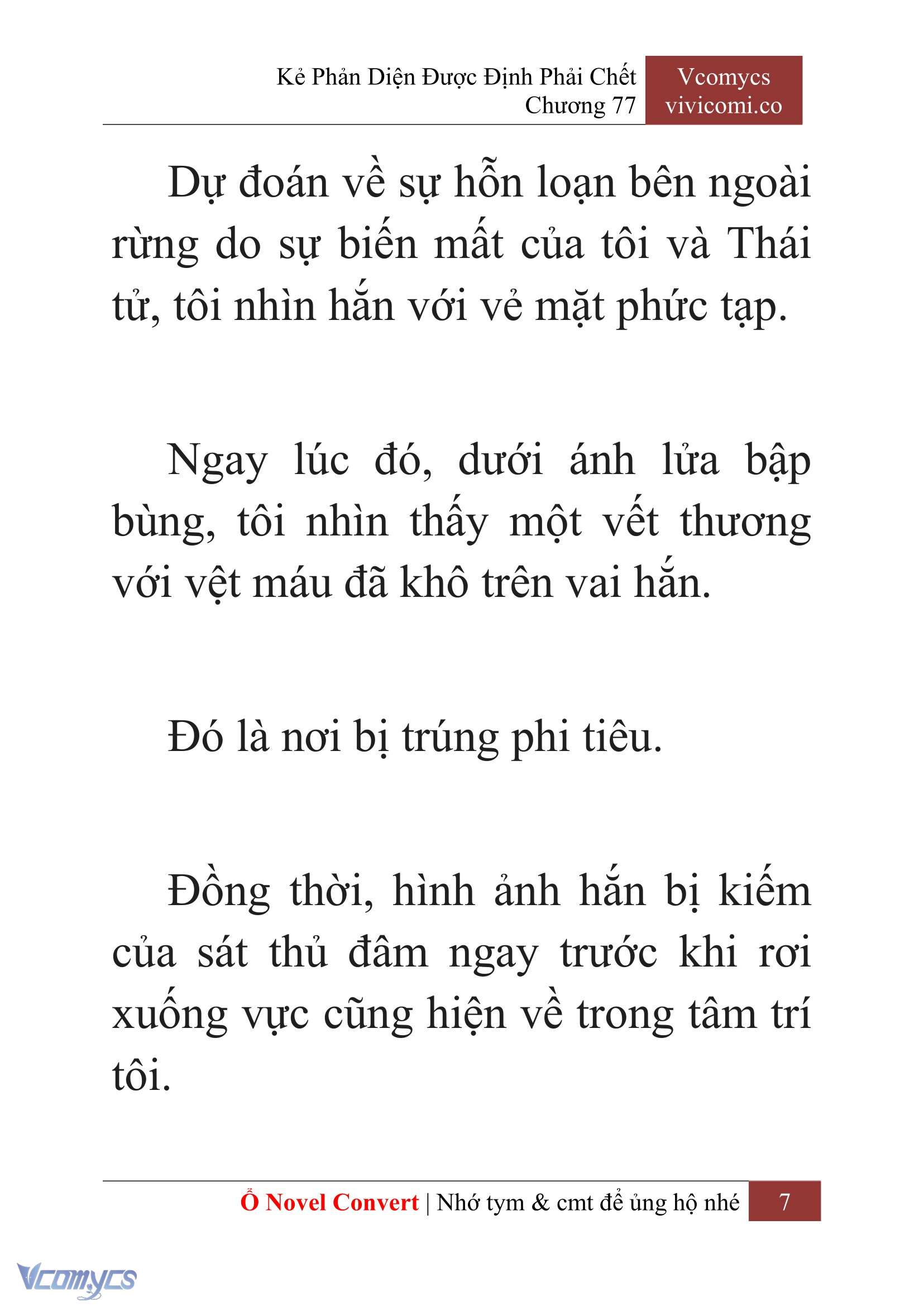 [Novel] Kẻ Phản Diện Được Định Phải Chết Chap 77 - Next Chap 78