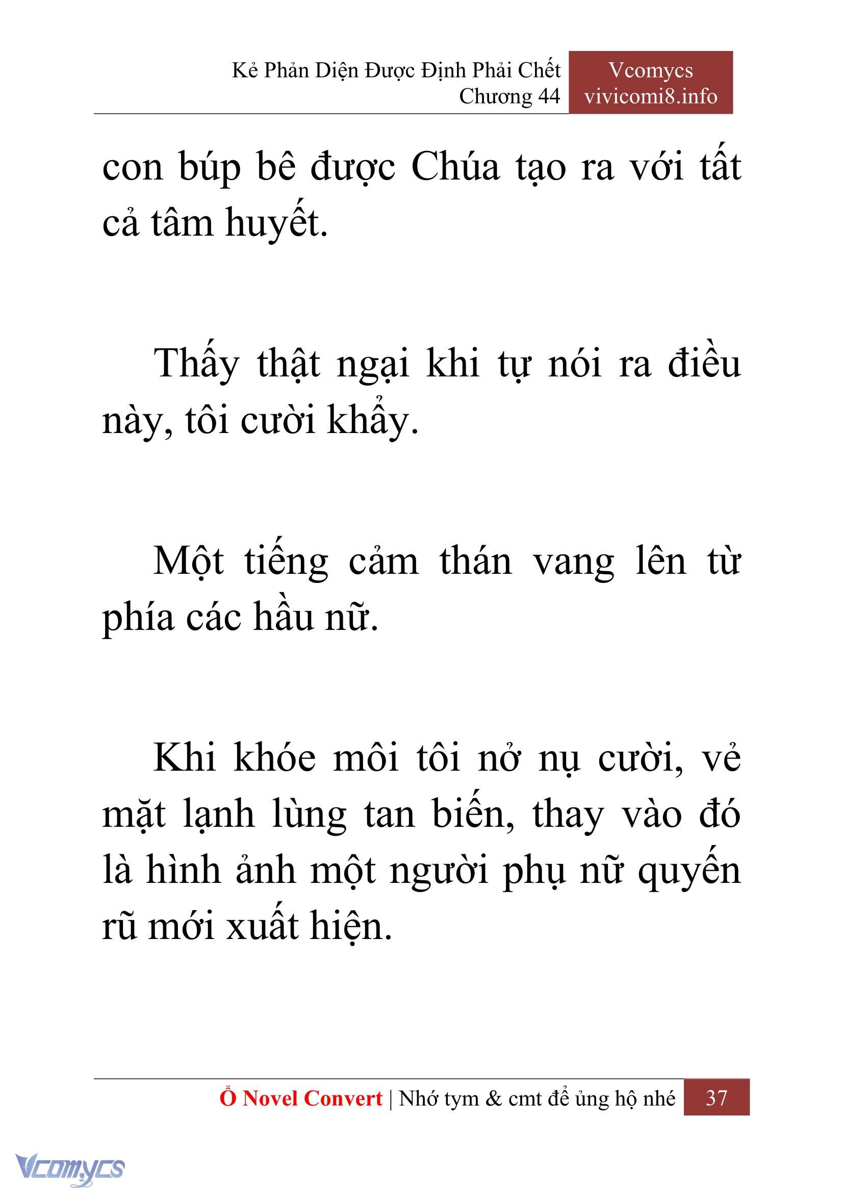 [Novel] Kẻ Phản Diện Được Định Phải Chết Chap 44 - Next Chap 45