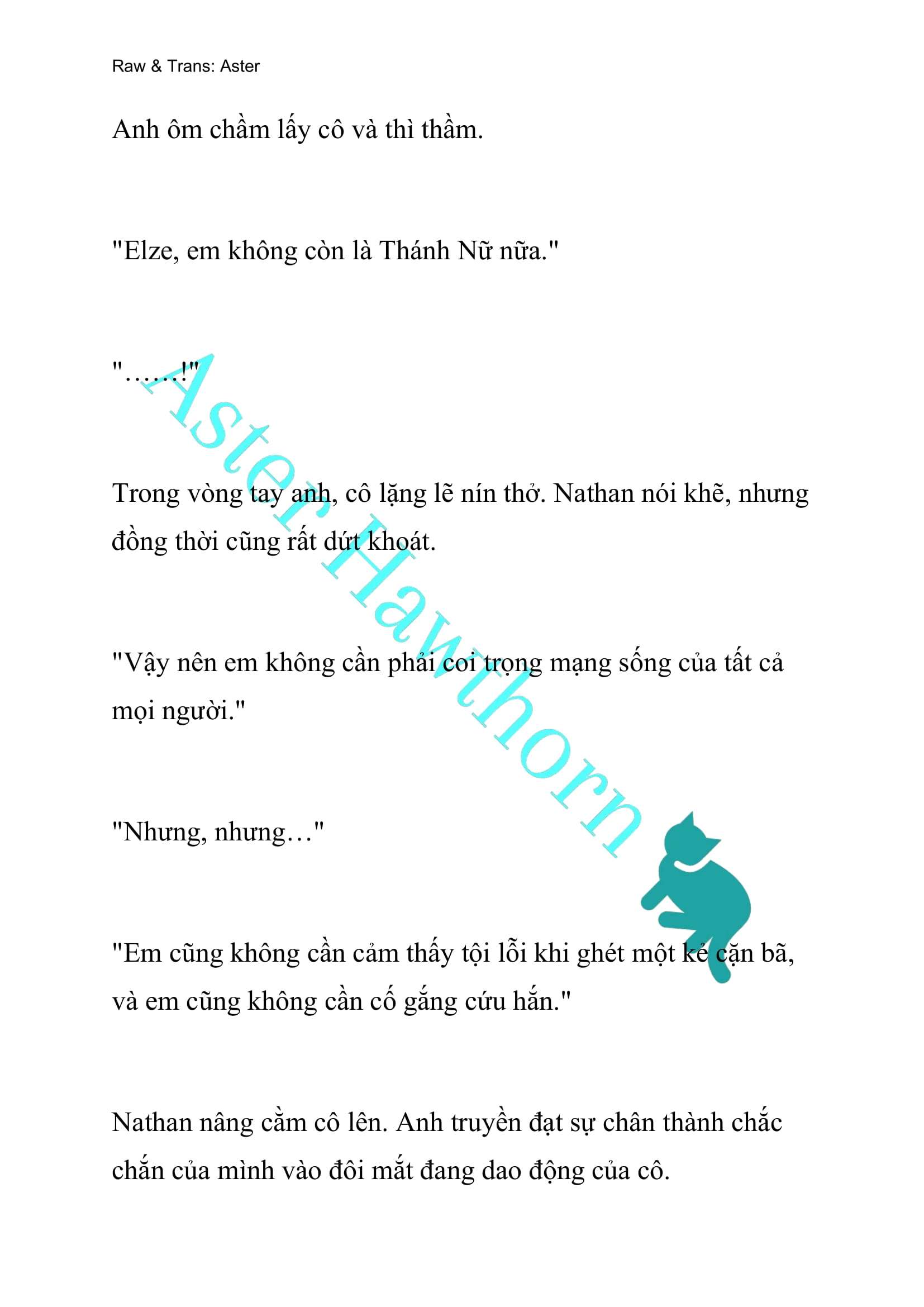 [NOVEL] Anh Hùng Khao Khát Sự Sa Ngã Của Thánh Nữ Chap 53 - Trang 2