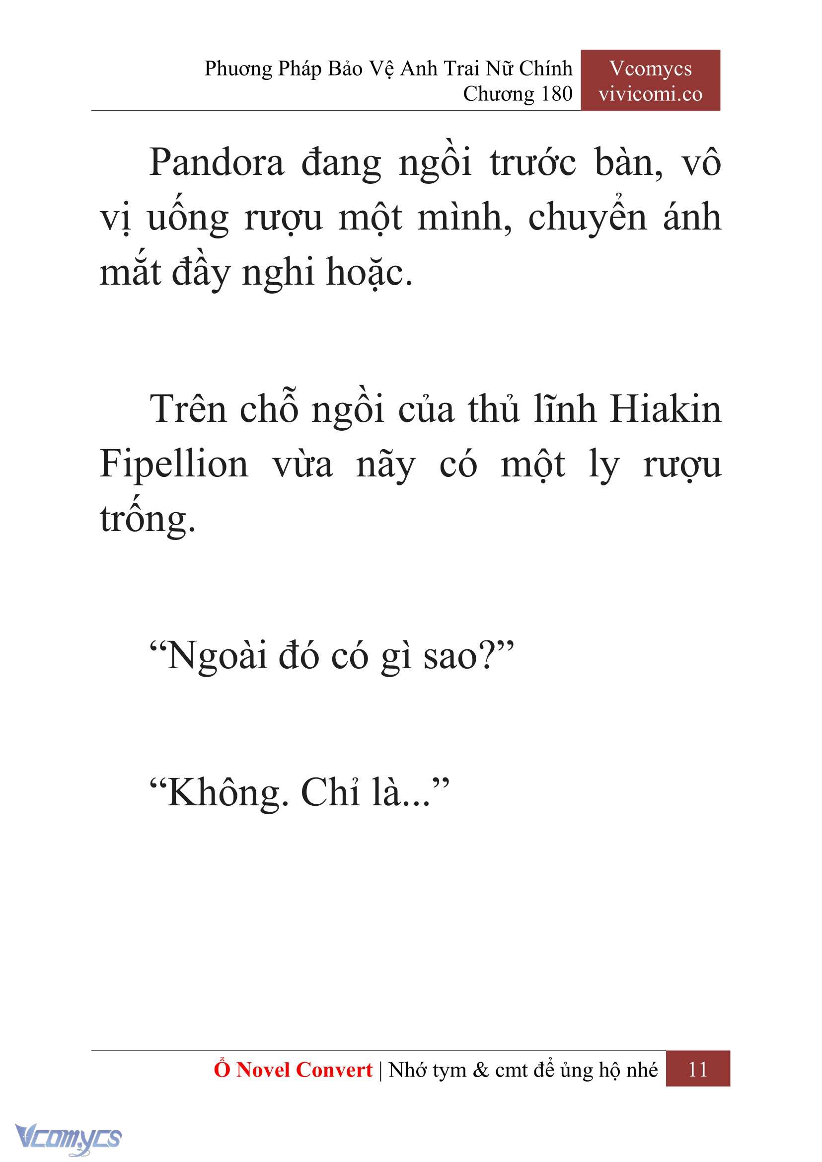 [Novel] Phương Pháp Bảo Vệ Anh Trai Nữ Chính Chap 180 - Trang 2