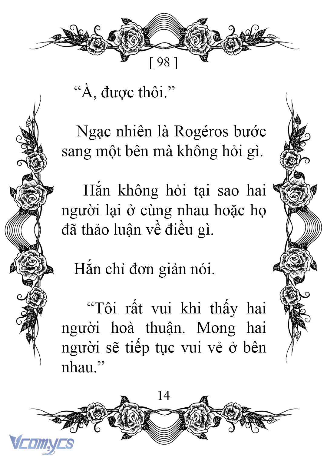 [Novel] Chào Mừng Đến Với Dinh Thự Hoa Hồng Chap 98 - Trang 2