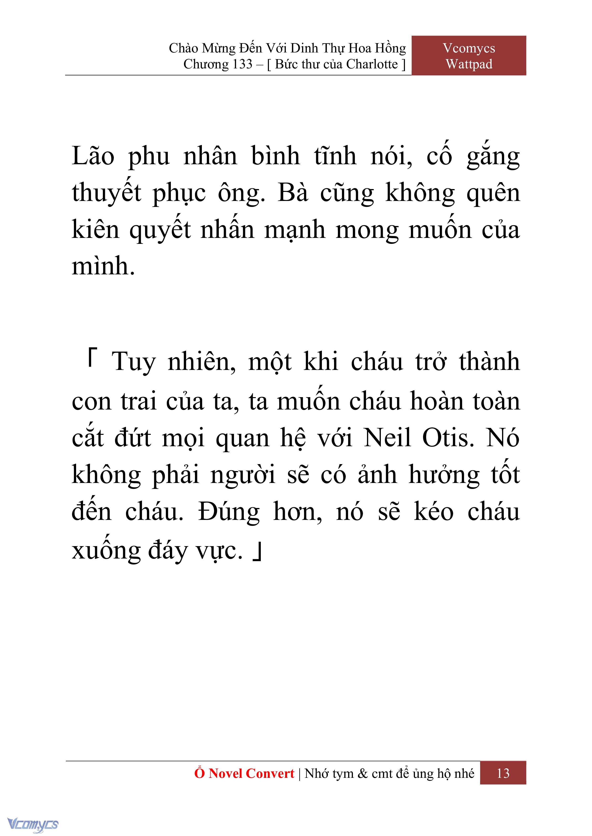 [Novel] Chào Mừng Đến Với Dinh Thự Hoa Hồng Chap 133 - Trang 2