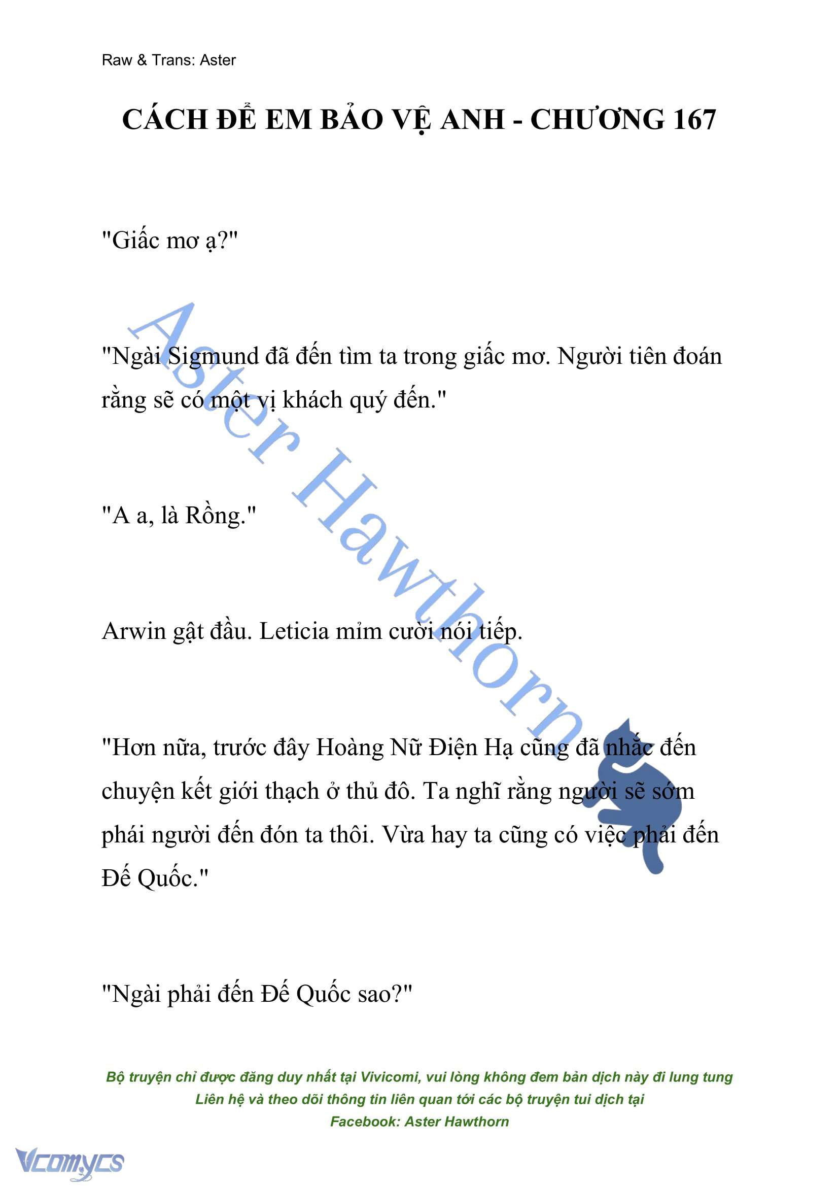[NOVEL] Cách Để Em Bảo Vệ Anh Chap 167 - Trang 2