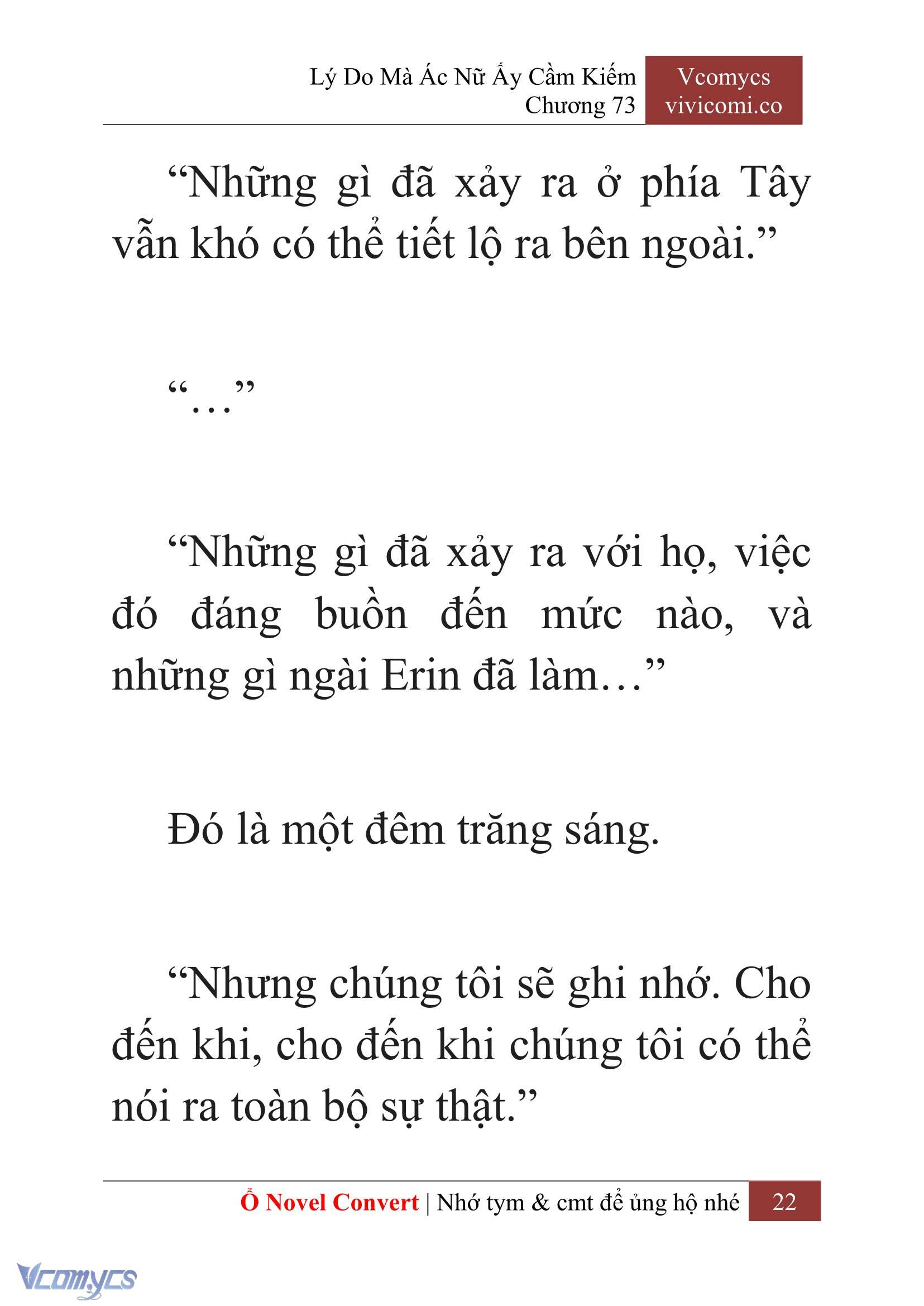 [Novel] Lý Do Mà Ác Nữ Ấy Cầm Kiếm Chap 73 - Trang 2