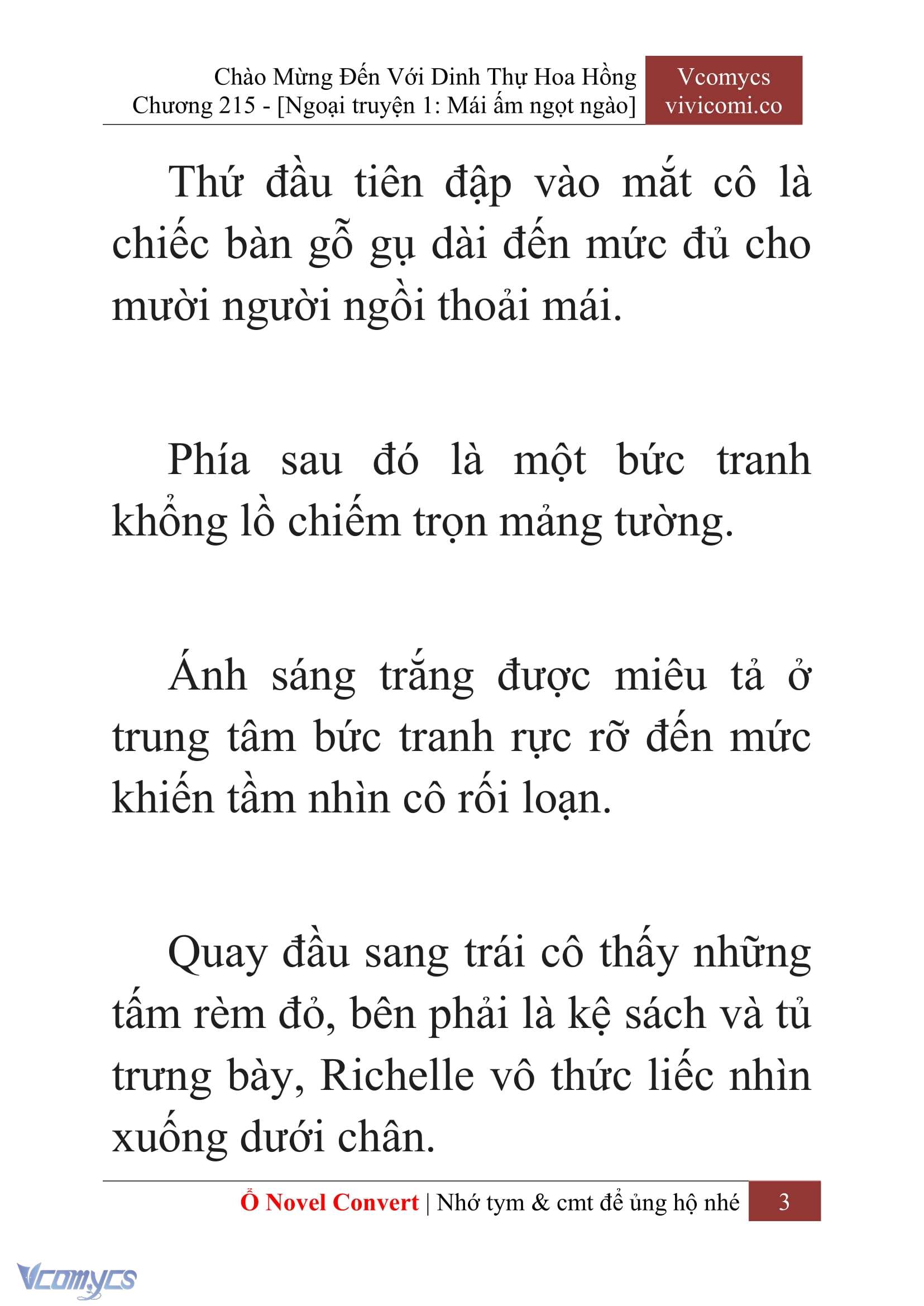 [Novel] Chào Mừng Đến Với Dinh Thự Hoa Hồng Chap 215 - Trang 2
