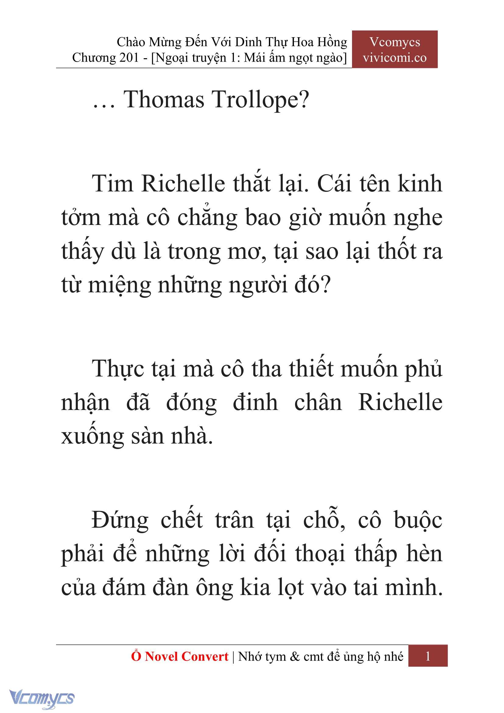 [Novel] Chào Mừng Đến Với Dinh Thự Hoa Hồng Chap 201 - Trang 2