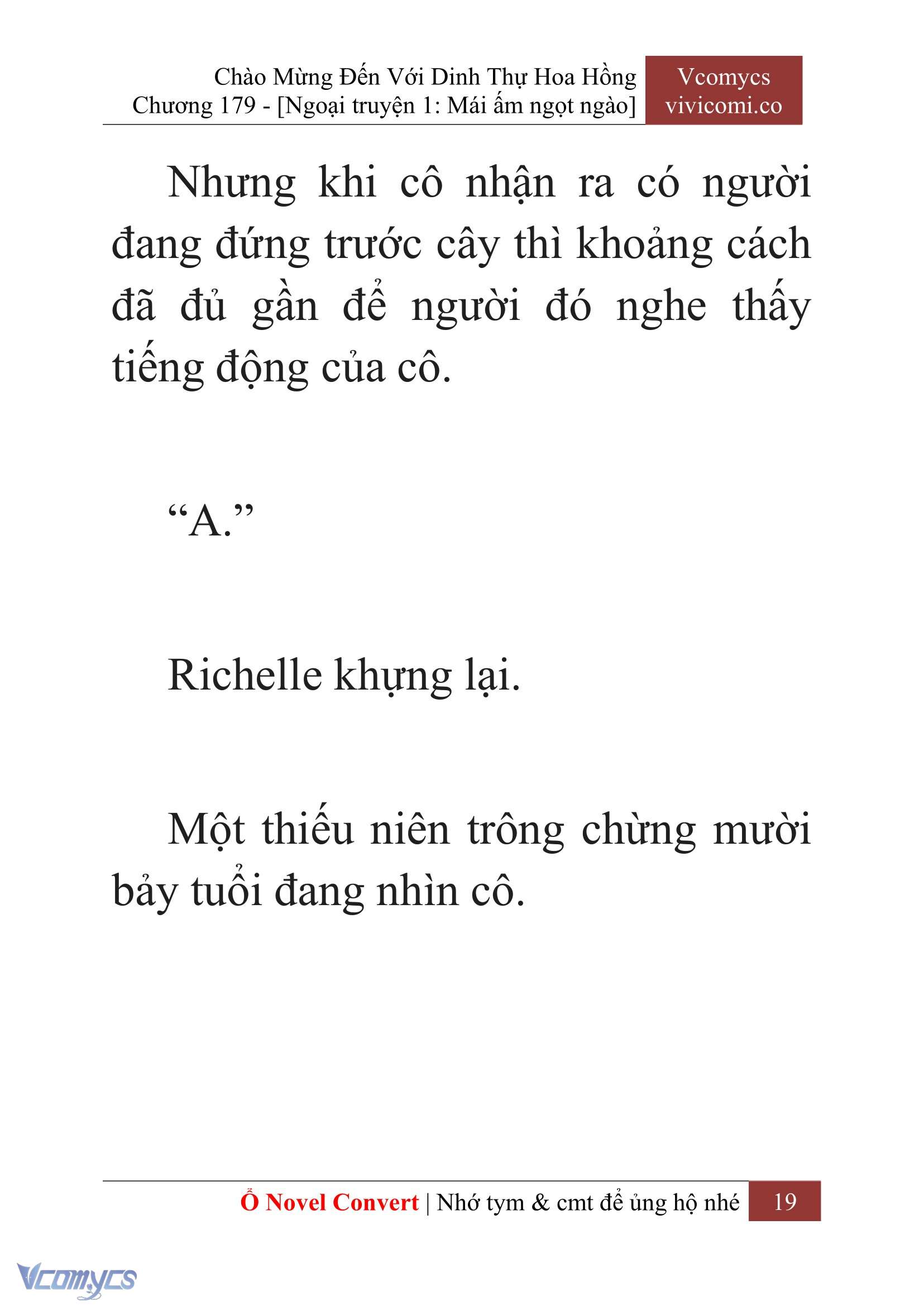 [Novel] Chào Mừng Đến Với Dinh Thự Hoa Hồng Chap 179 - Trang 2