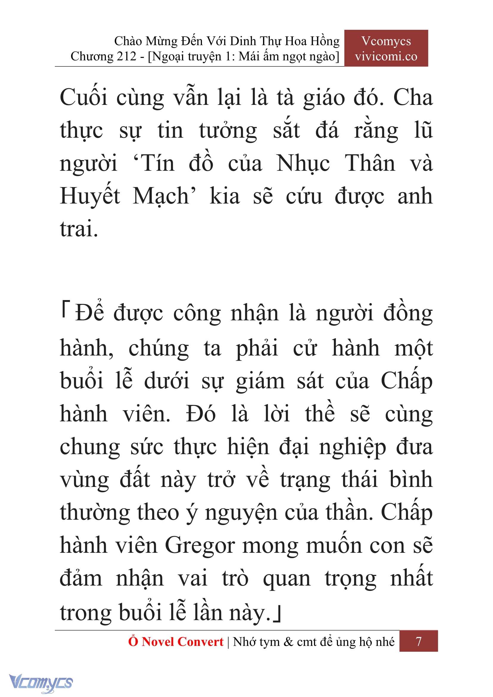 [Novel] Chào Mừng Đến Với Dinh Thự Hoa Hồng Chap 212 - Trang 2