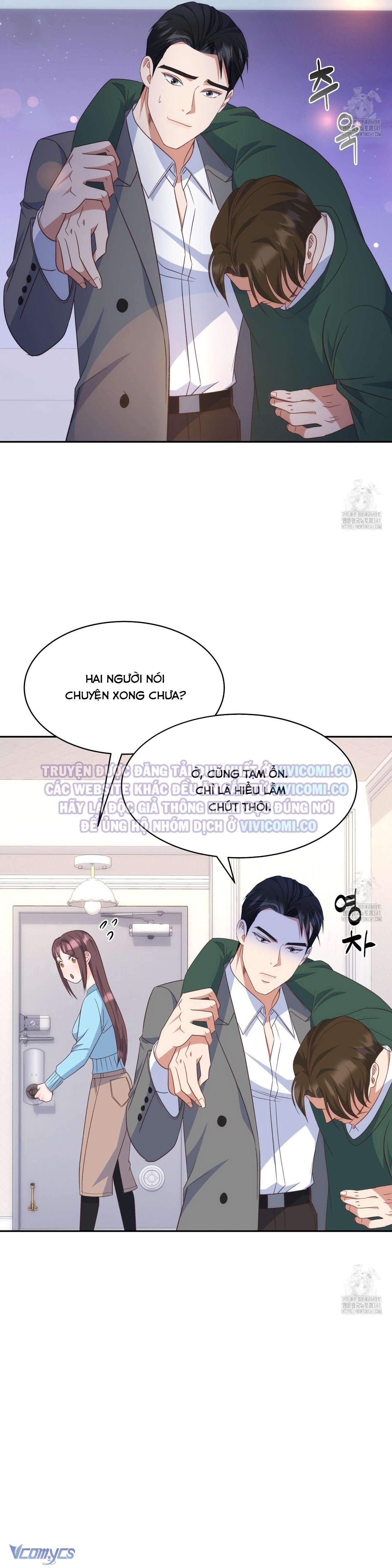 [18+] Sếp Của Anh Trai Tôi Đã Vượt Quá Giới Hạn Chap 23 - Trang 2