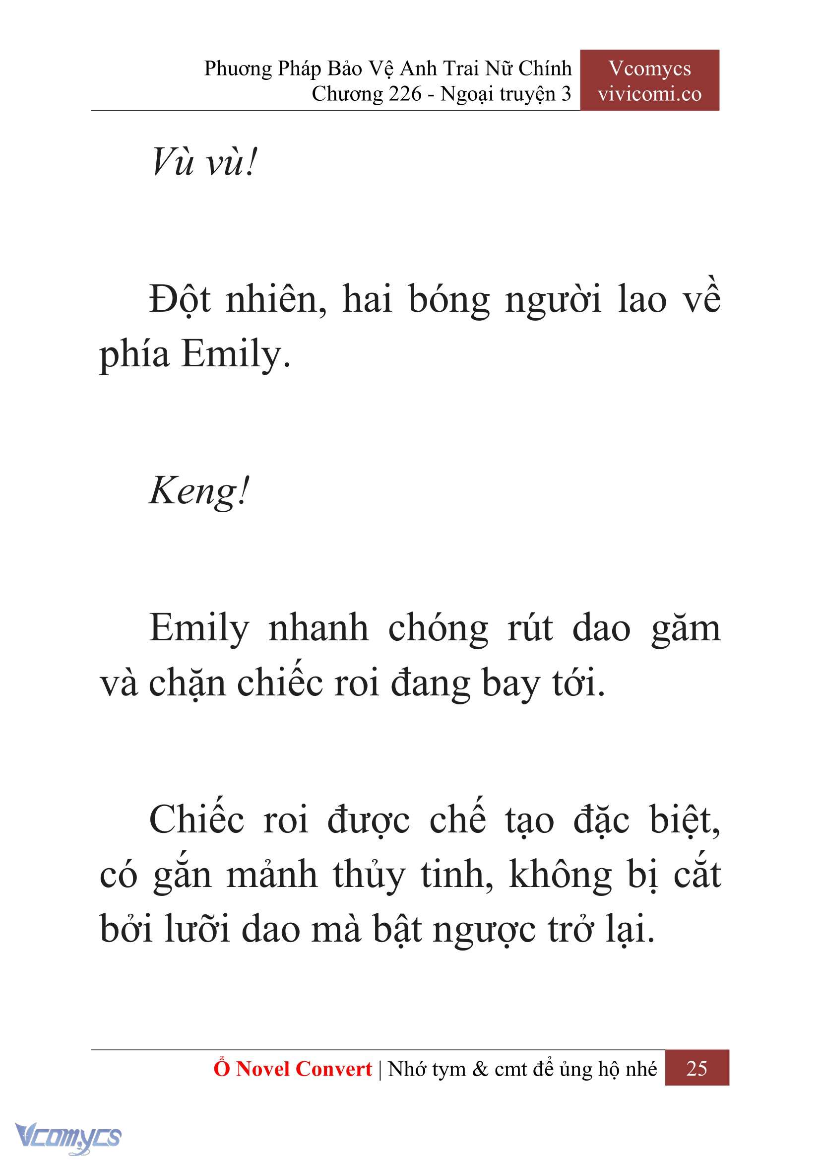 [Novel] Phương Pháp Bảo Vệ Anh Trai Nữ Chính Chap 226 - Next Chap 227