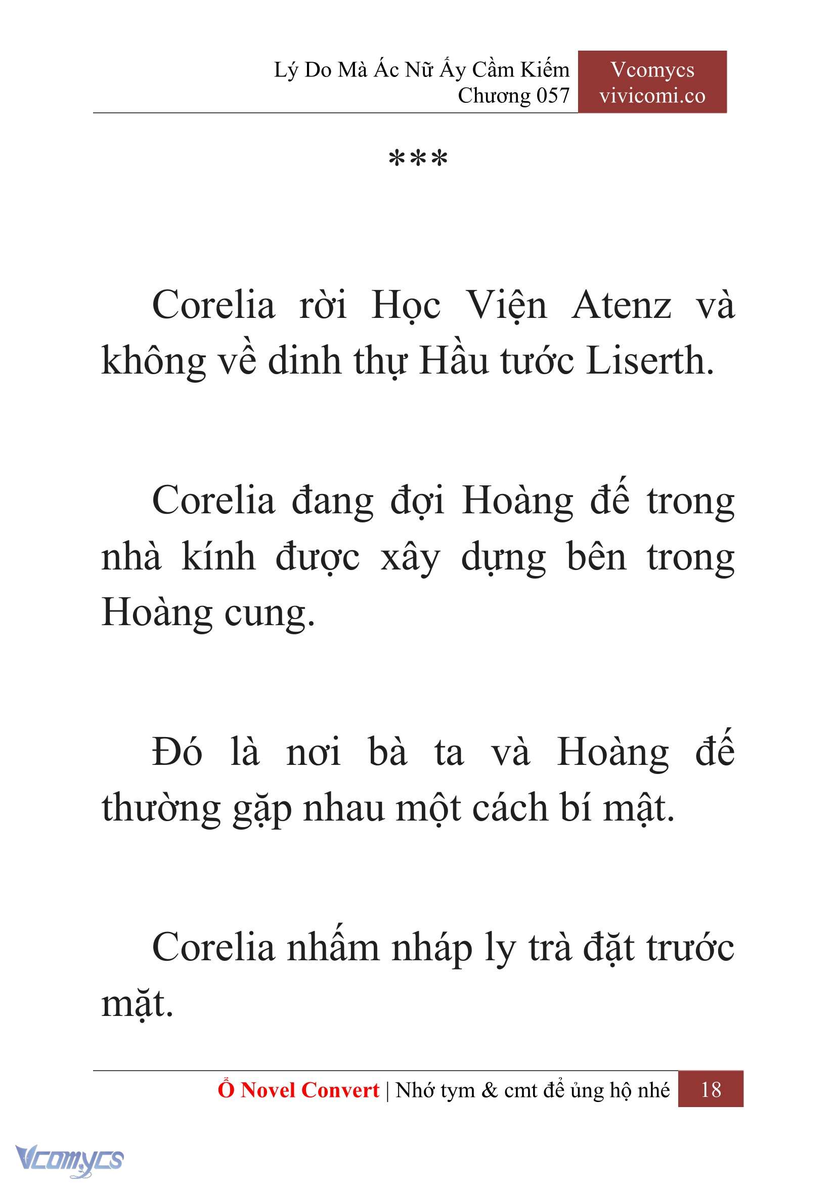 [Novel] Lý Do Mà Ác Nữ Ấy Cầm Kiếm Chap 57 - Trang 2