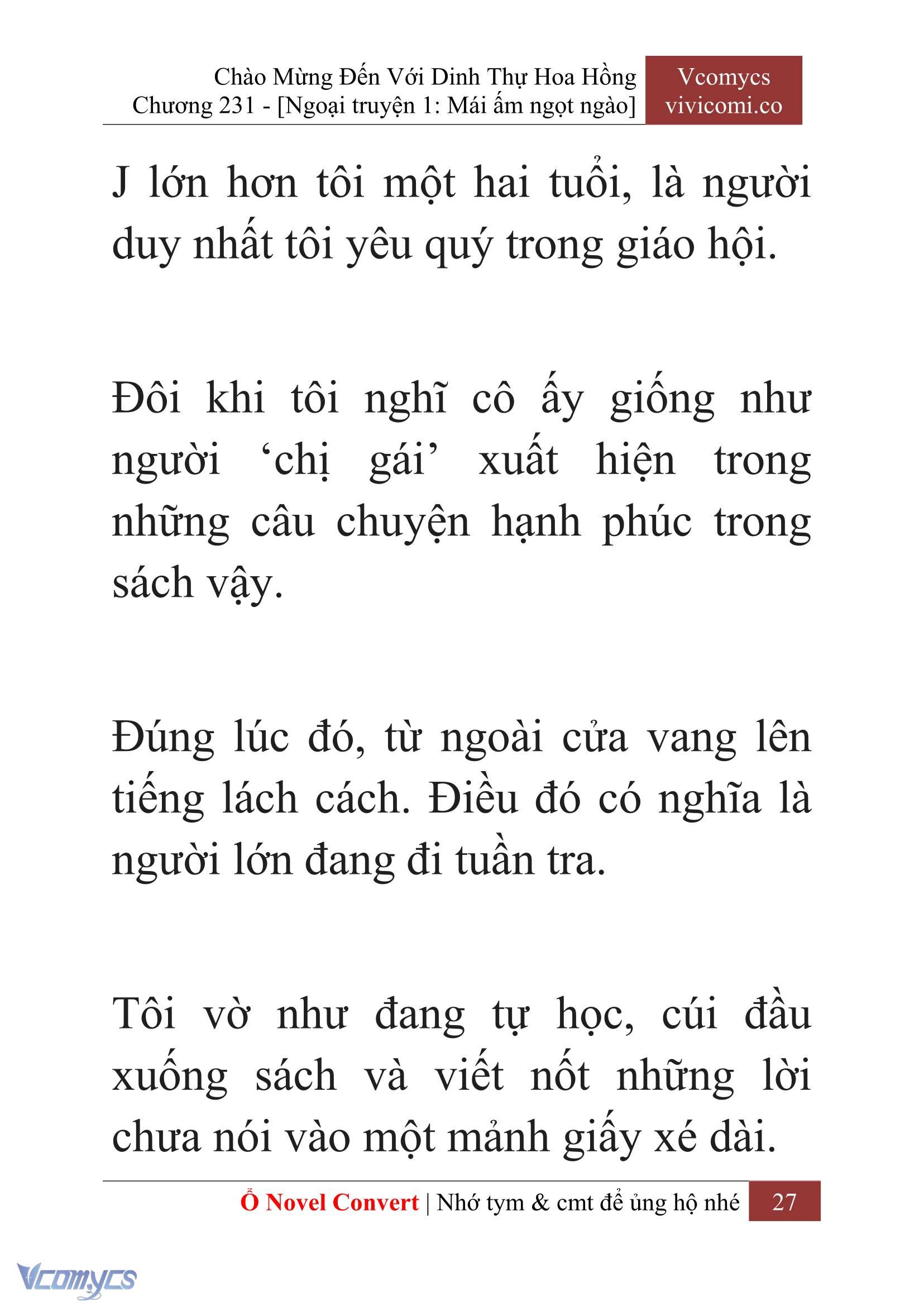 [Novel] Chào Mừng Đến Với Dinh Thự Hoa Hồng Chap 231 - Trang 2