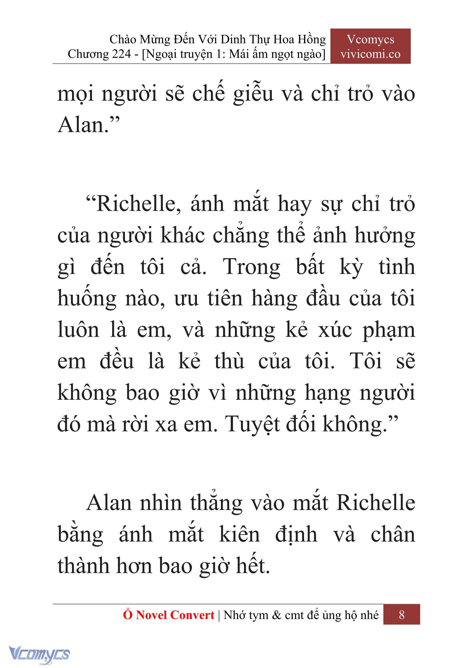 [Novel] Chào Mừng Đến Với Dinh Thự Hoa Hồng Chap 224 - Trang 2