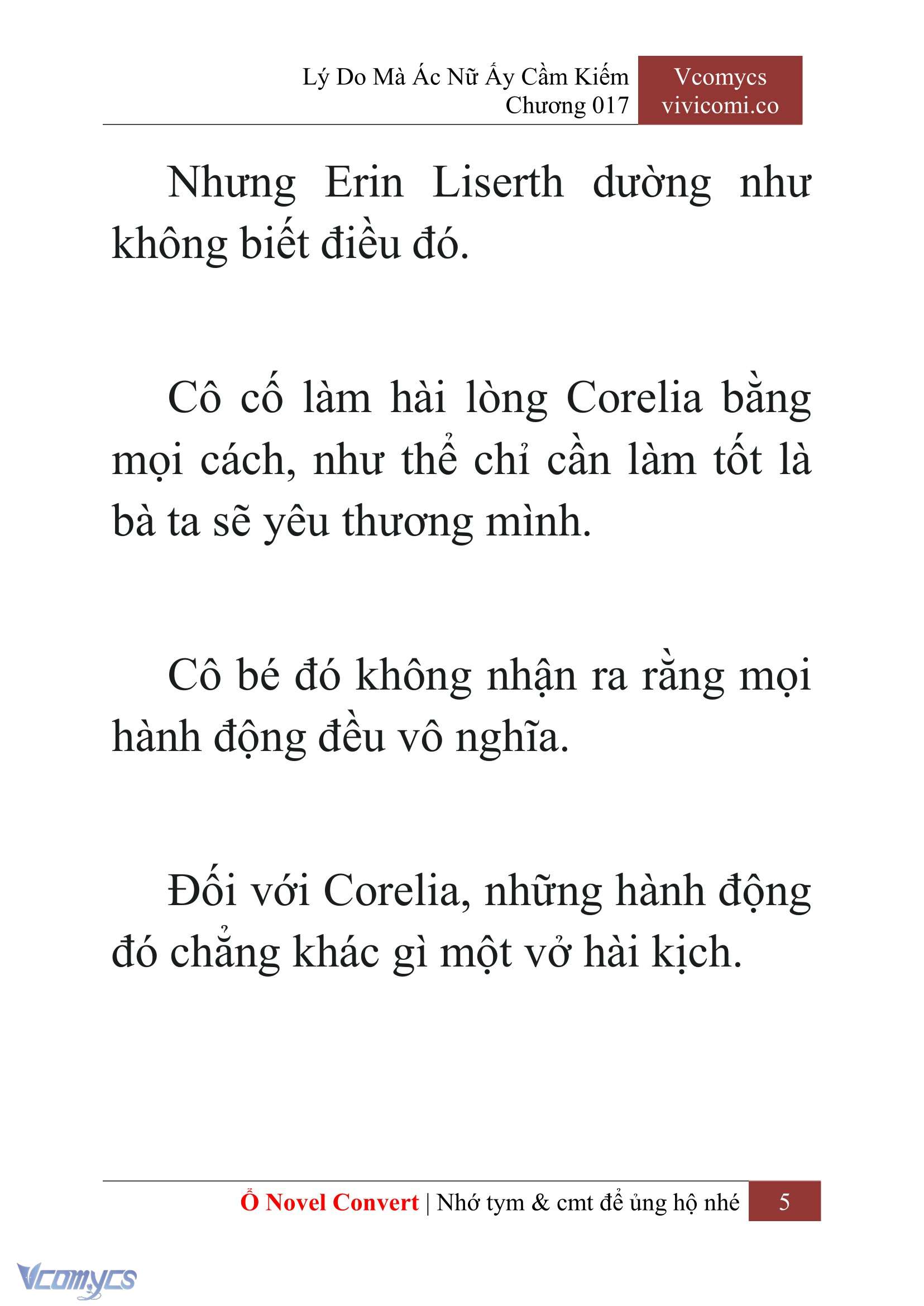 [Novel] Lý Do Mà Ác Nữ Ấy Cầm Kiếm Chap 17 - Trang 2