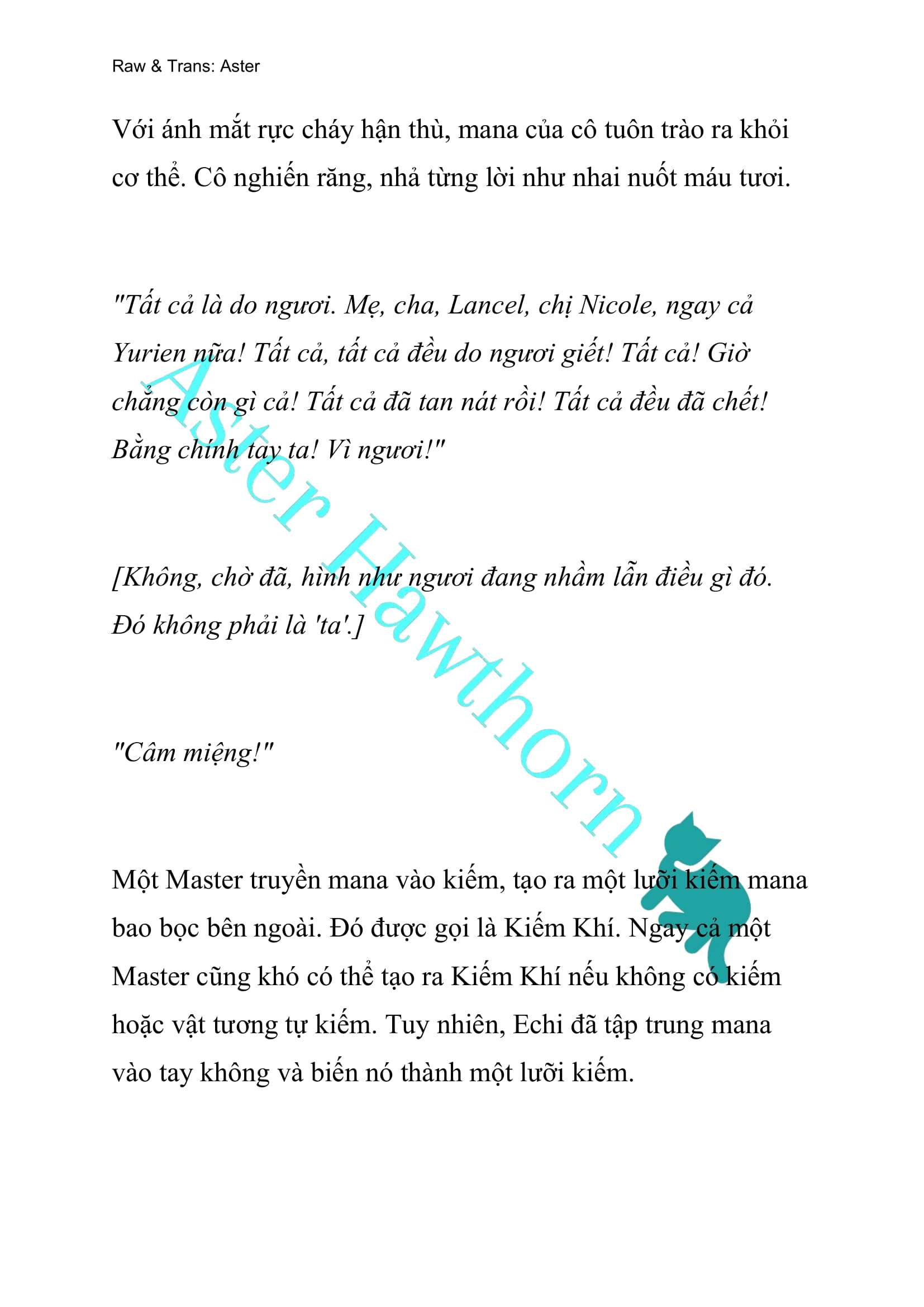 [NOVEL] Đóa Hoa Cầm Kiếm Chap 4 - Trang 2