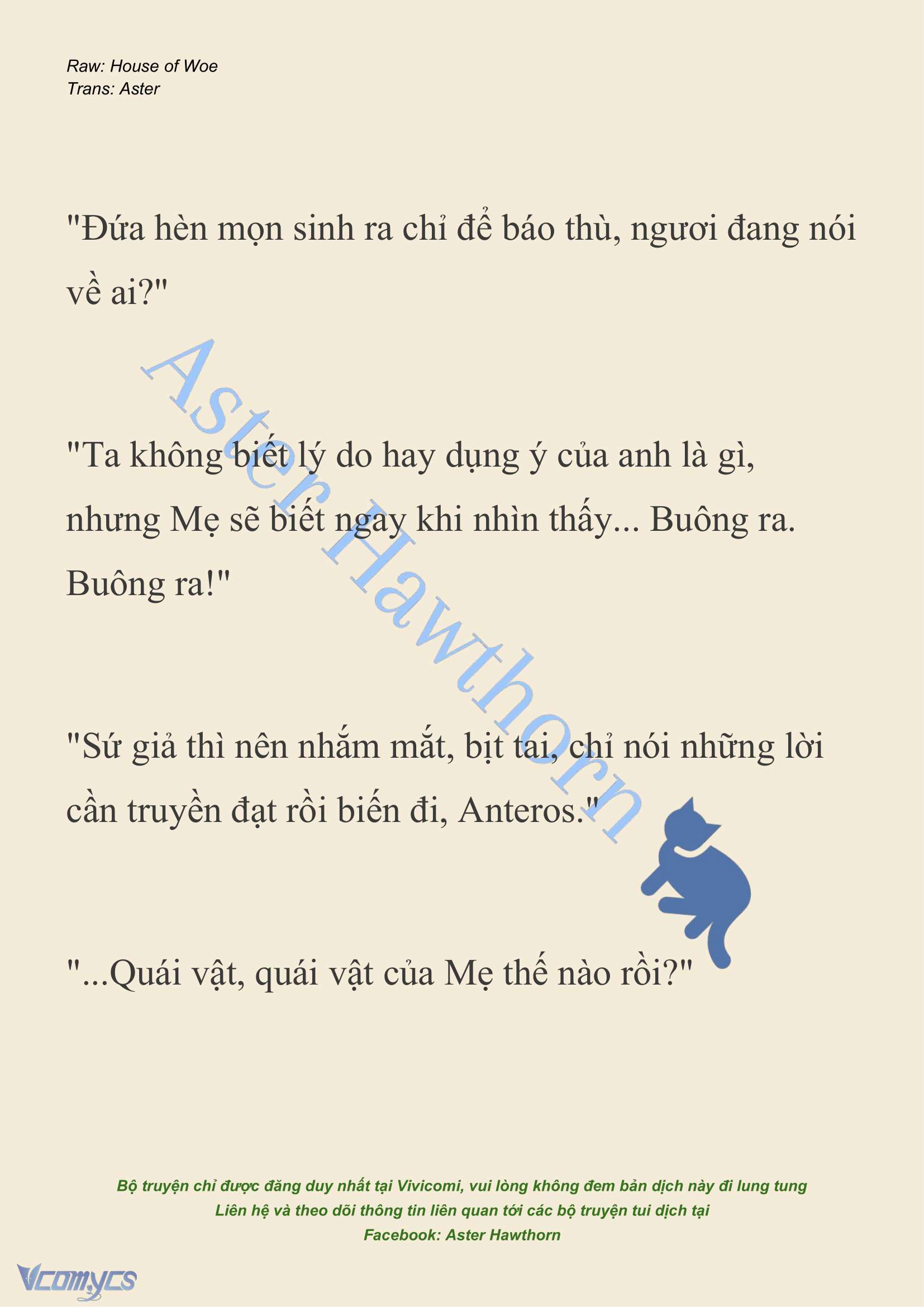 [NOVEL] Dành Cho Các Nữ Thần: Dành cho Psyche Chap 11 - Trang 2