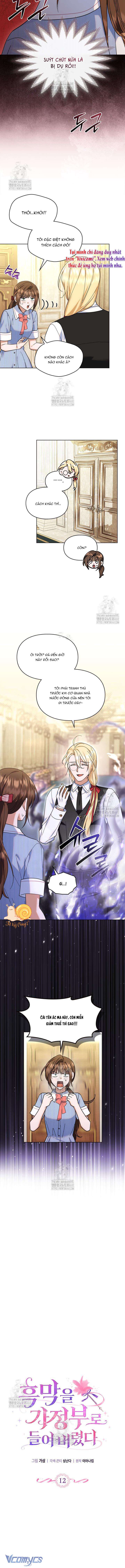 Tôi Đã Đưa Phản Diện Vào Làm Người Giúp Việc Chap 12 - Trang 2