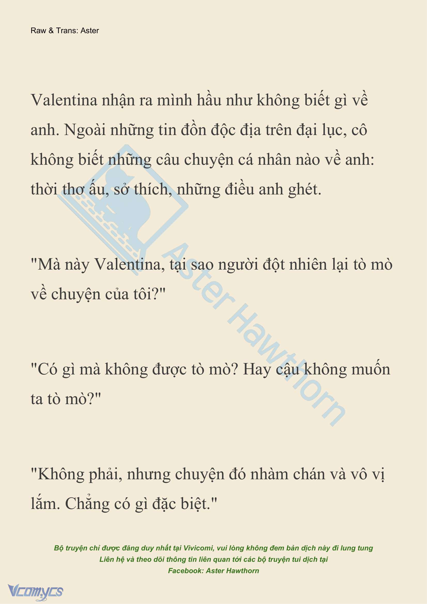 [NOVEL] Thiên Đường Của Valentina Chap 98 - Trang 2