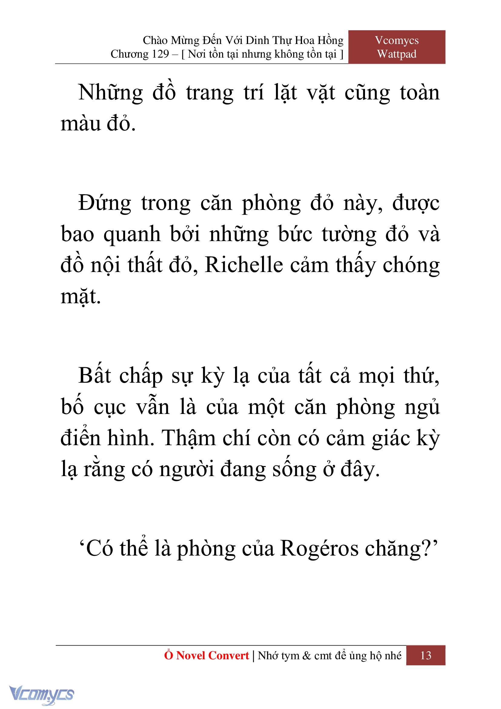 [Novel] Chào Mừng Đến Với Dinh Thự Hoa Hồng Chap 129 - Trang 2